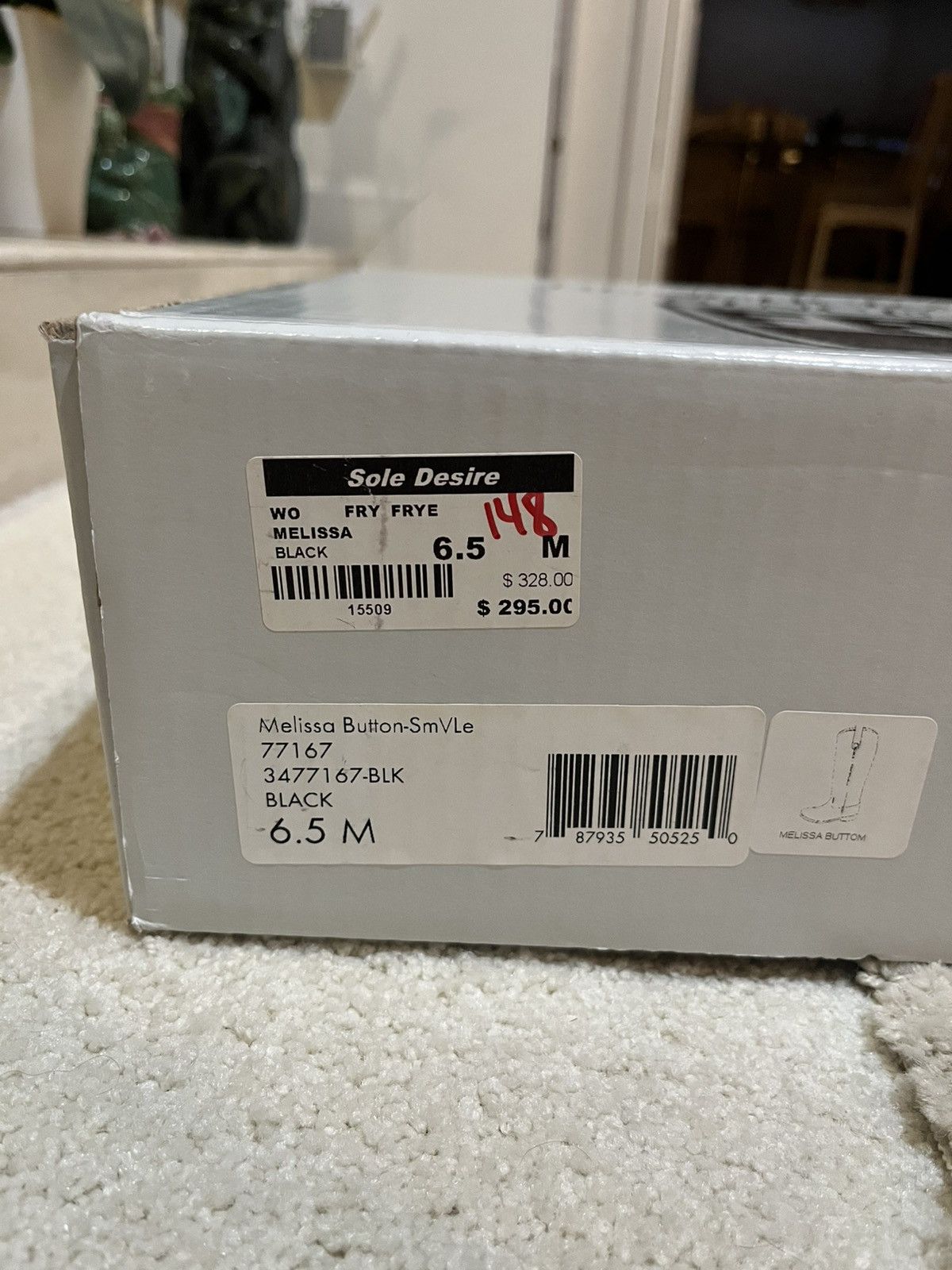 Frye Frye Melissa Button Leather Boots Size US 6.5 / IT 36.5 - 9 Thumbnail