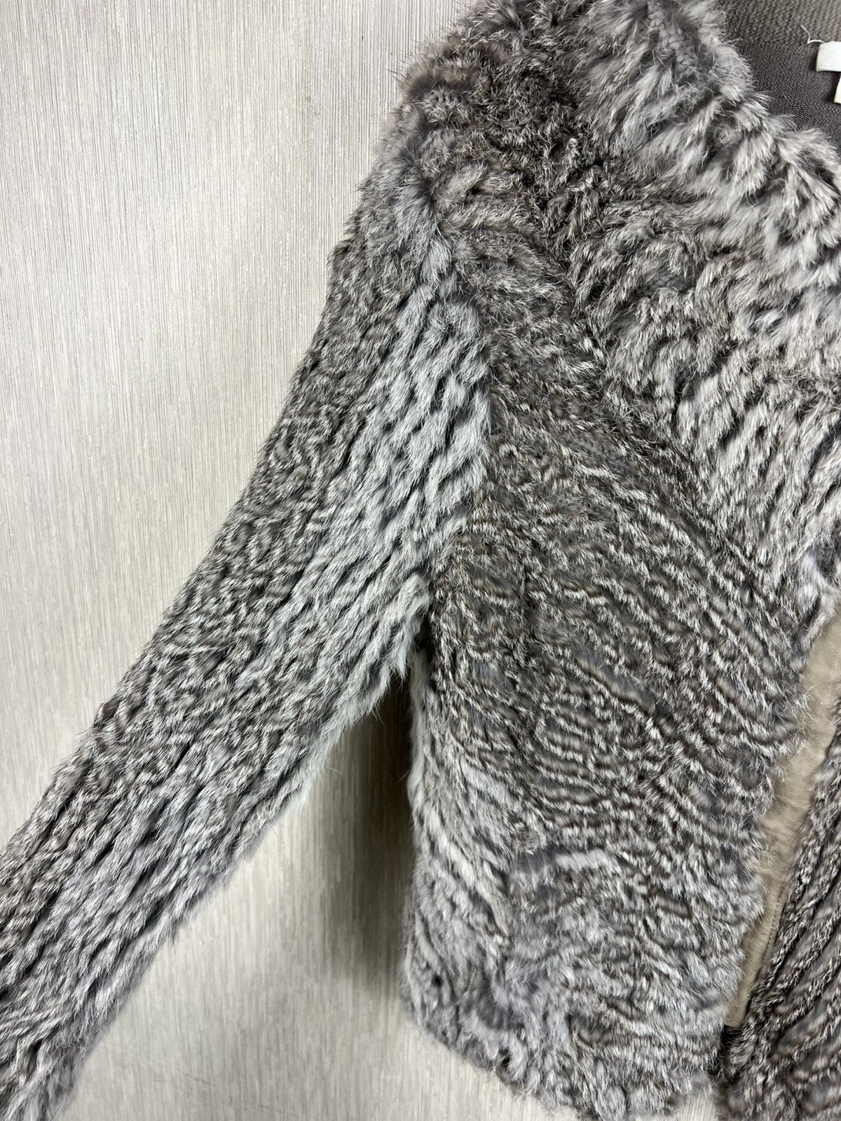 Helmut Lang Archive Helmut Lang vintage real rabbit fur cardigan jacket Size S / US 4 / IT 40 - 8 Thumbnail