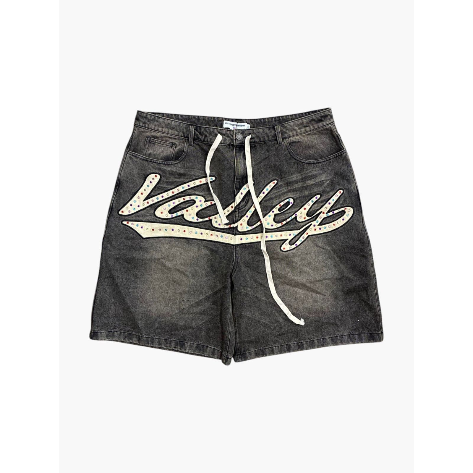 Vale Vale Black Wash Skittles Jorts Size US 38 / EU 54 - 1 Thumbnail