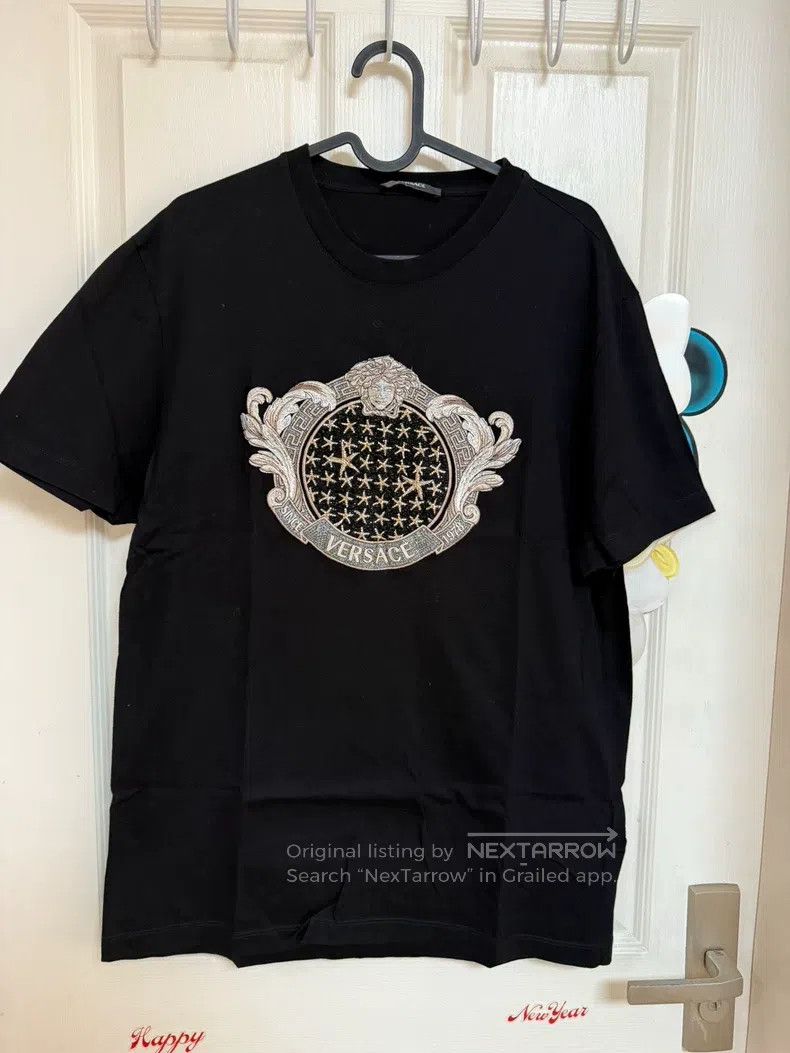 Versace Versace Black T-shirt Size US XL / EU 56 / 4 - 1 Thumbnail