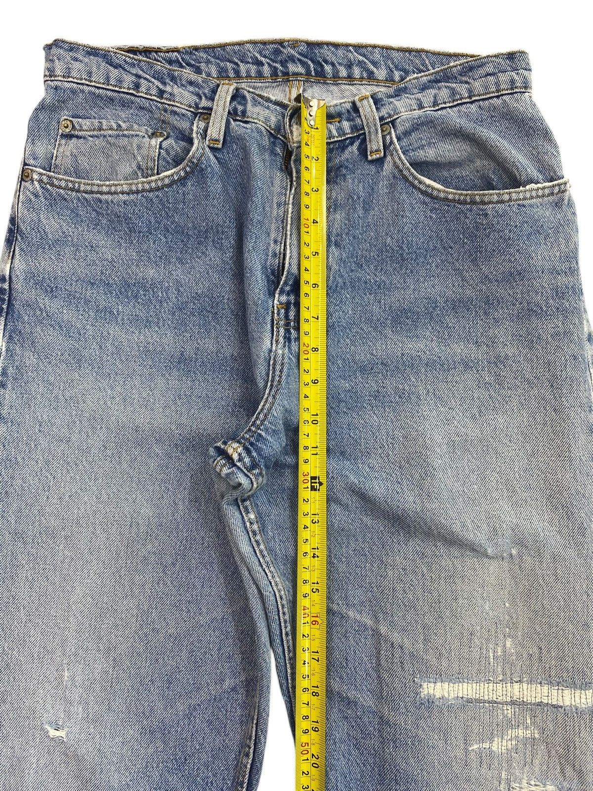 Polo Ralph Lauren Polo Ralph Lauren Acid Blue Wash Style Wide Leg Jeans Size US 31 - 6 Thumbnail