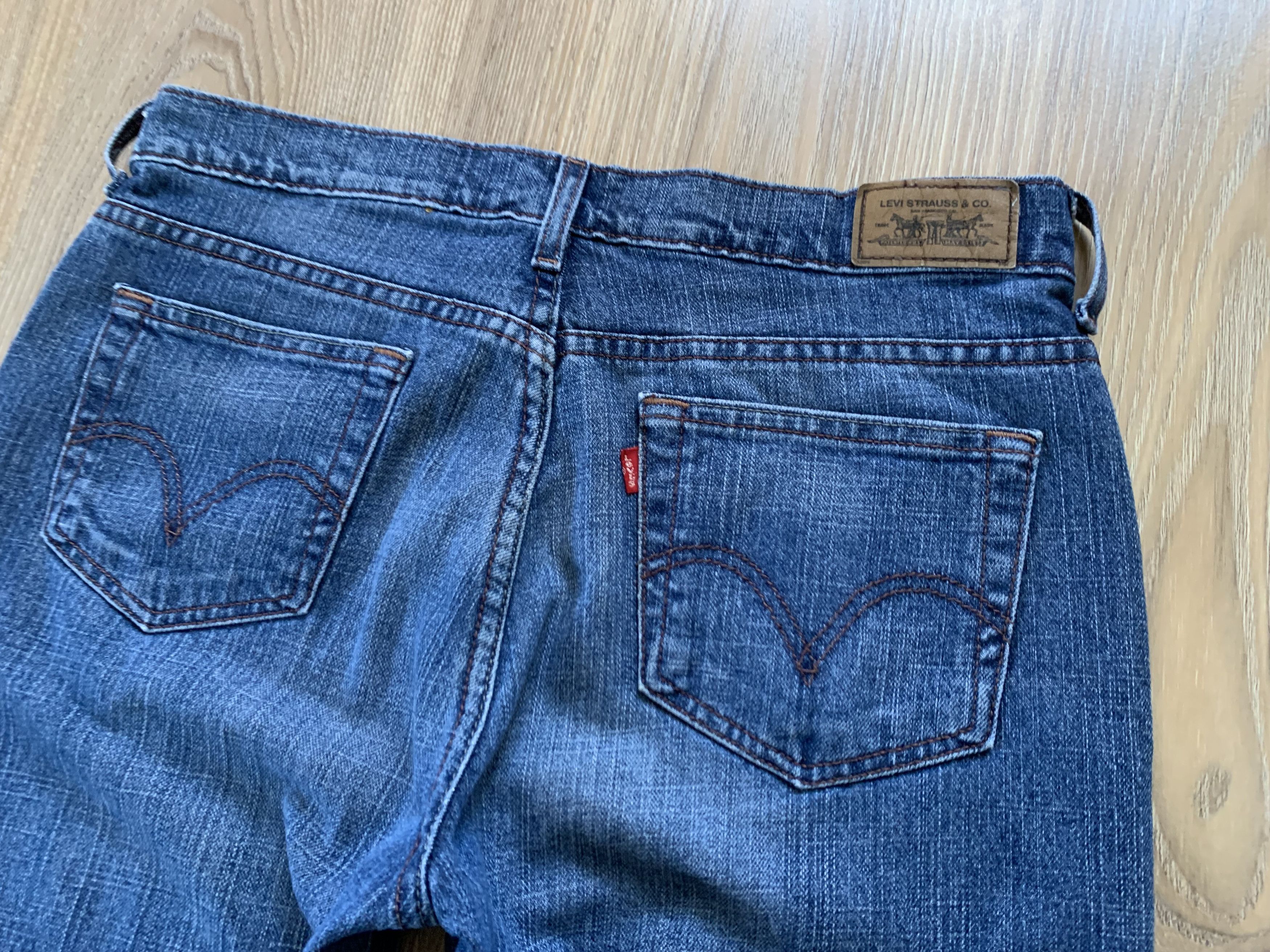 Levi's Levi’s 515 Bootcut Blue Wash Flare Denim Jeans Size US 31 - 6 Thumbnail