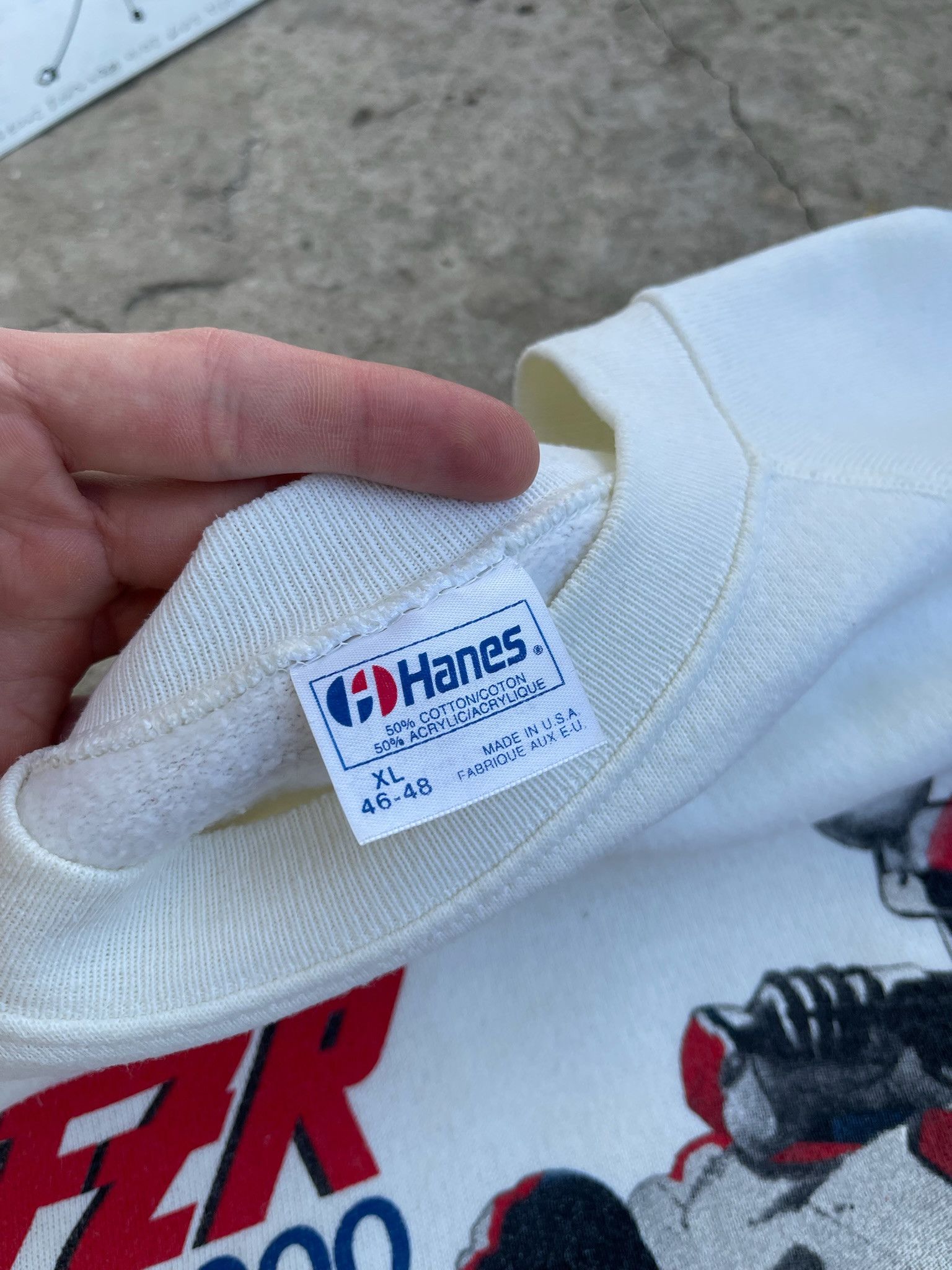 Yamaha vintage Yamaha Sweatshirt FZR1000 Size US XL / EU 56 / 4 - 6 Thumbnail