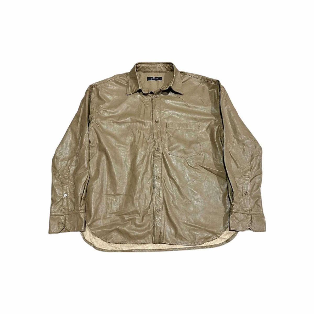 14th Addiction × Japanese Brand × KMRii 🔥Rare Y2K Stunnins Synthetic Leather Shirt Size US M / EU 48-50 / 2 - 1 Thumbnail