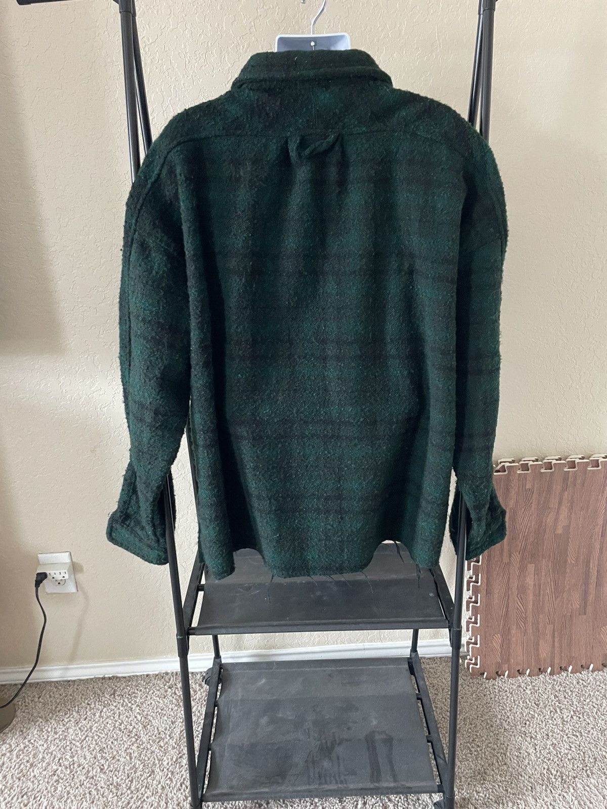 MNML Plaid Flannel Shirt Jacket Size US XXL / EU 58 / 5 - 6 Thumbnail