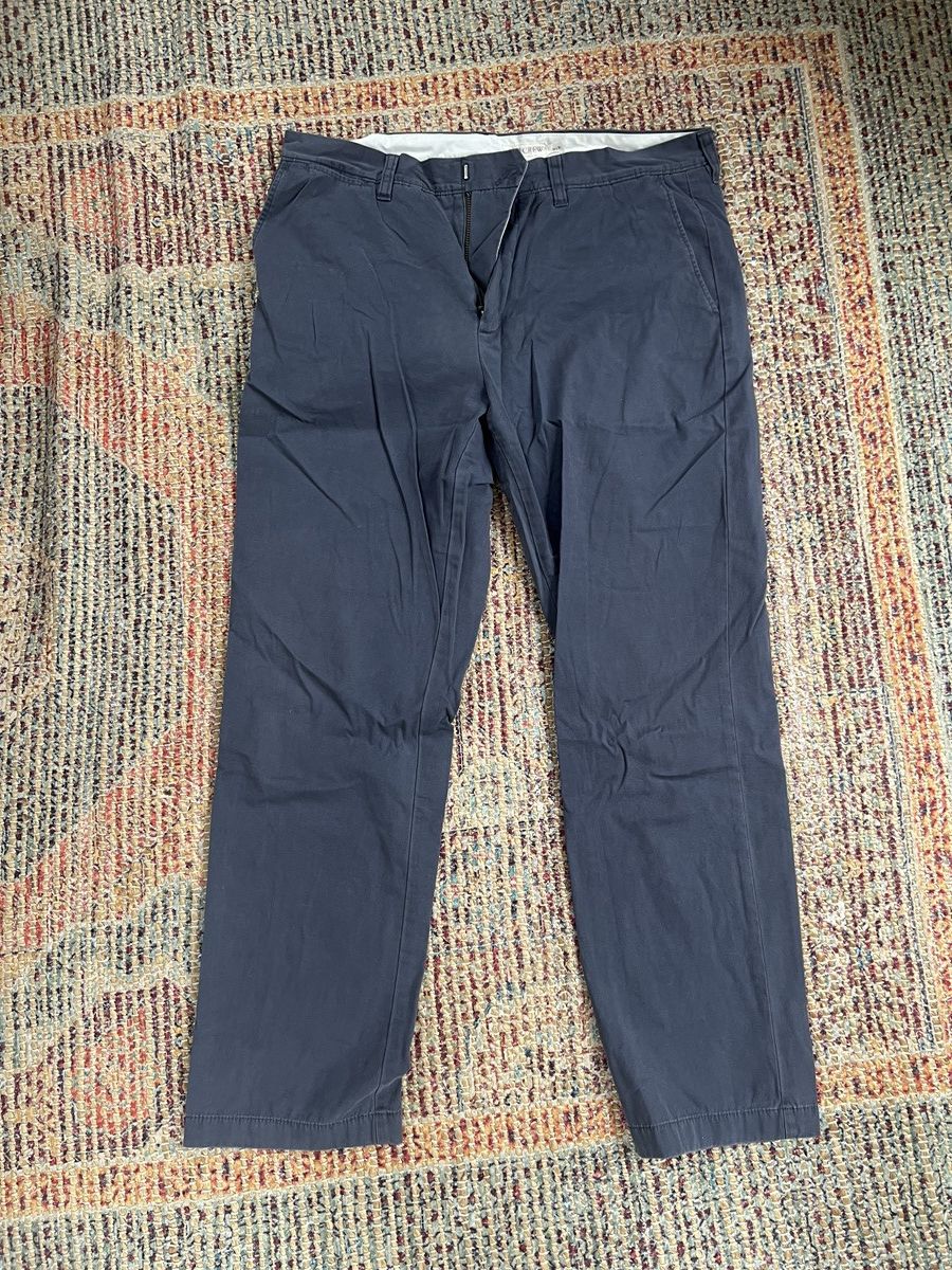 J.Crew J.Crew Blue Chinos Size US 34 / EU 50 - 1 Thumbnail