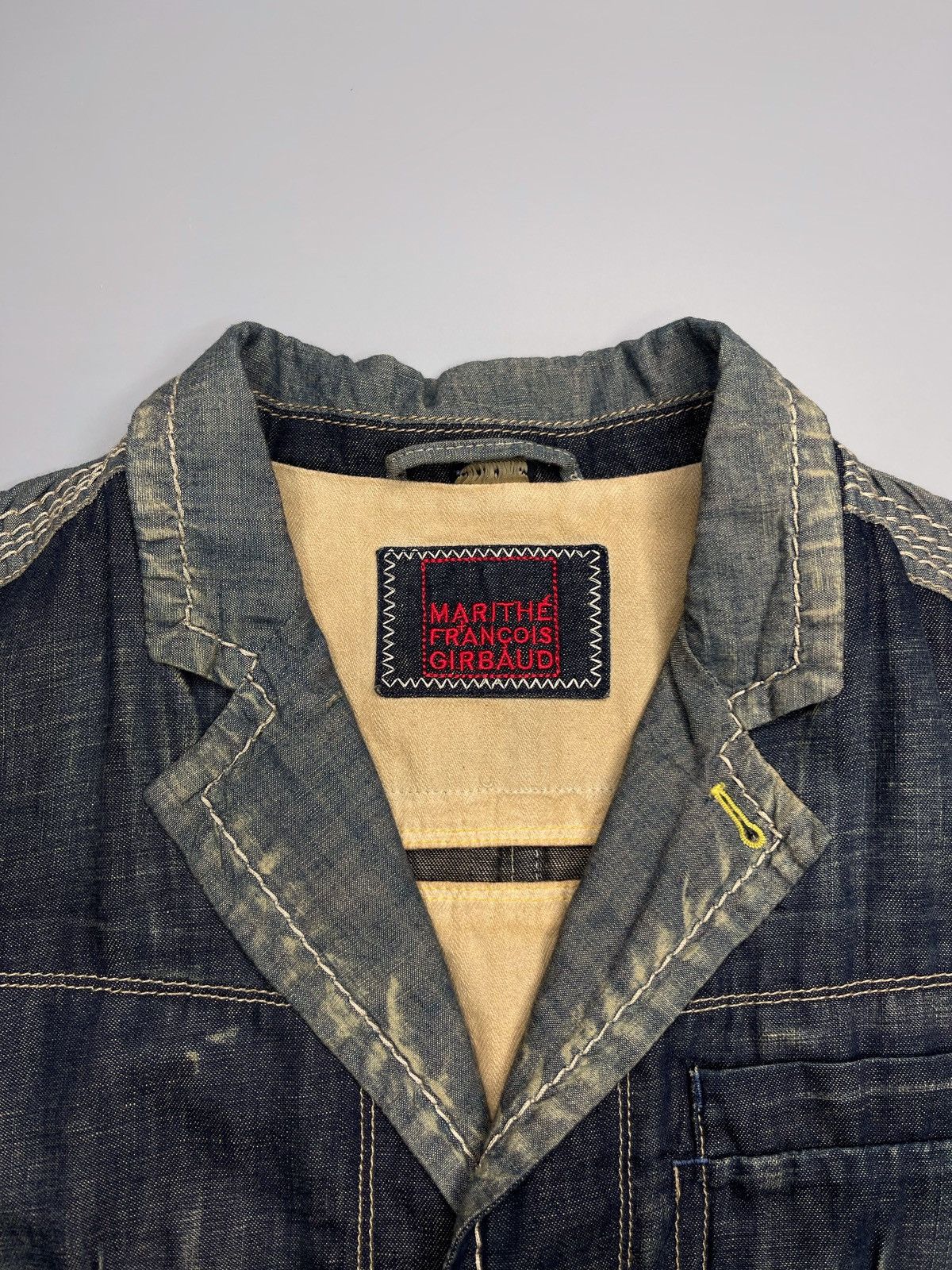 Marithe + Francois Girbaud Vintage Marithe Francois Girbaud Denim Jacket Archive Size US M / EU 48-50 / 2 - 6 Thumbnail