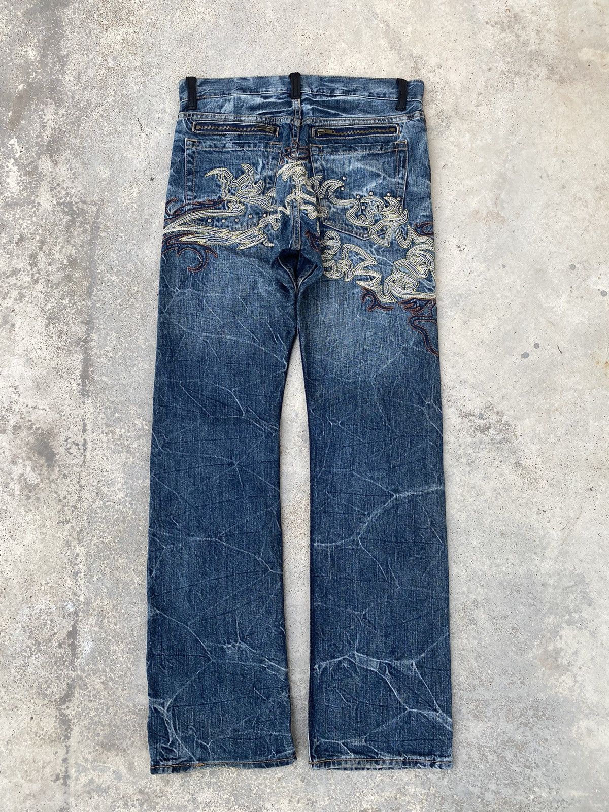 If Six Was Nine 2000s Cyber Punk y2k Jeans Japanese Brand Size US 32 / EU 48 - 1 Thumbnail