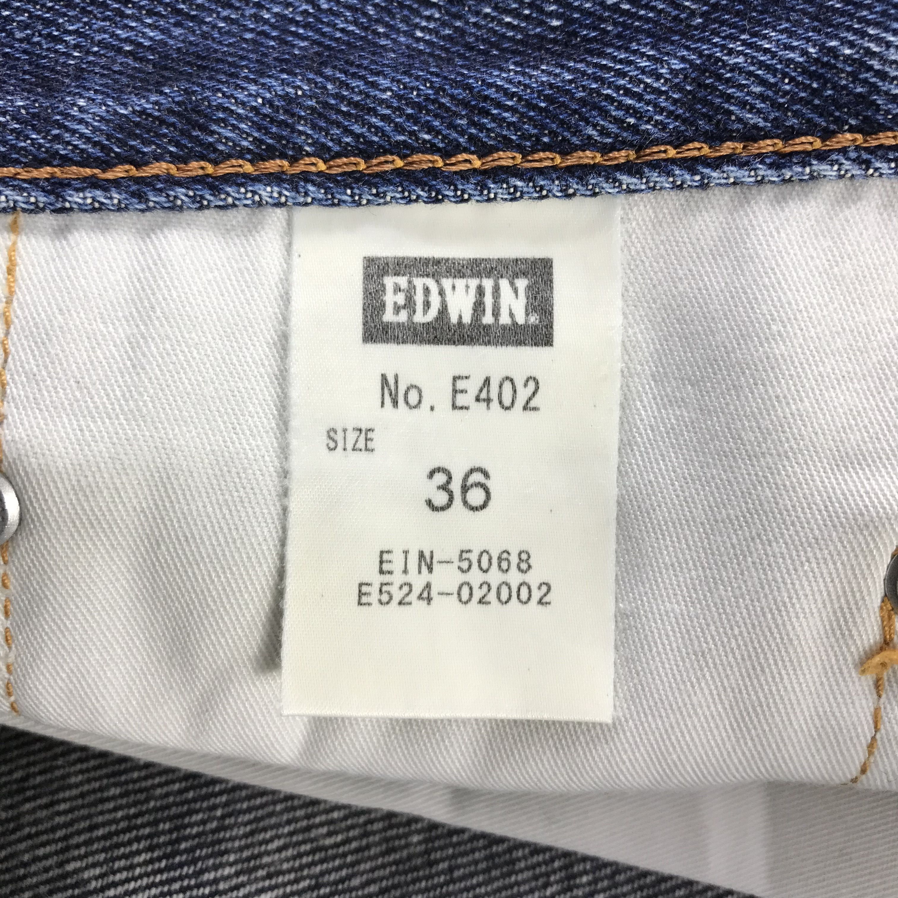 Edwin Edwin 402 Jeans Faded Blue Ripped Denim KJ3413 Size US 36 / EU 52 - 8 Thumbnail