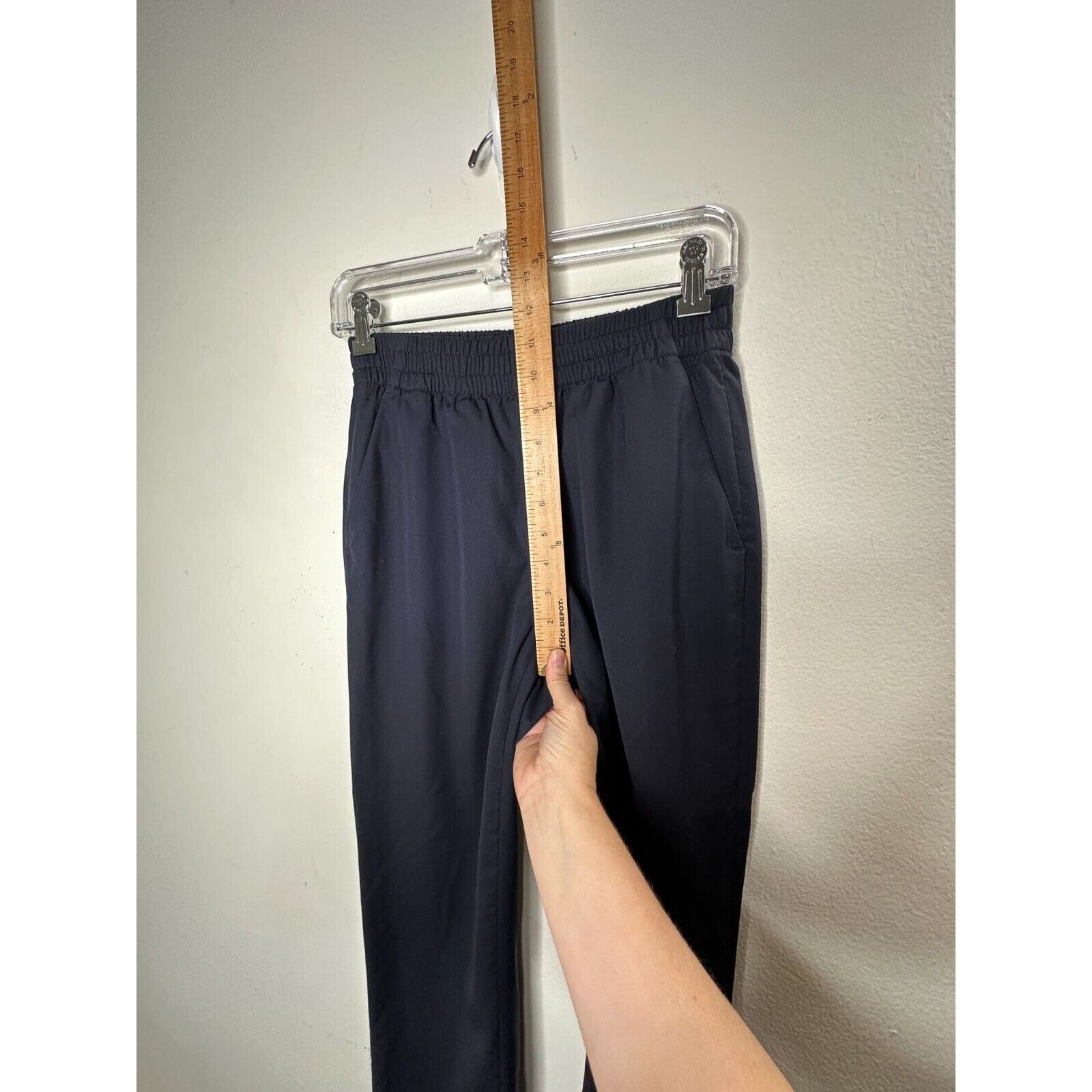 Everlane Black Italian GoWeave Easy Pull On Wool Pant 0