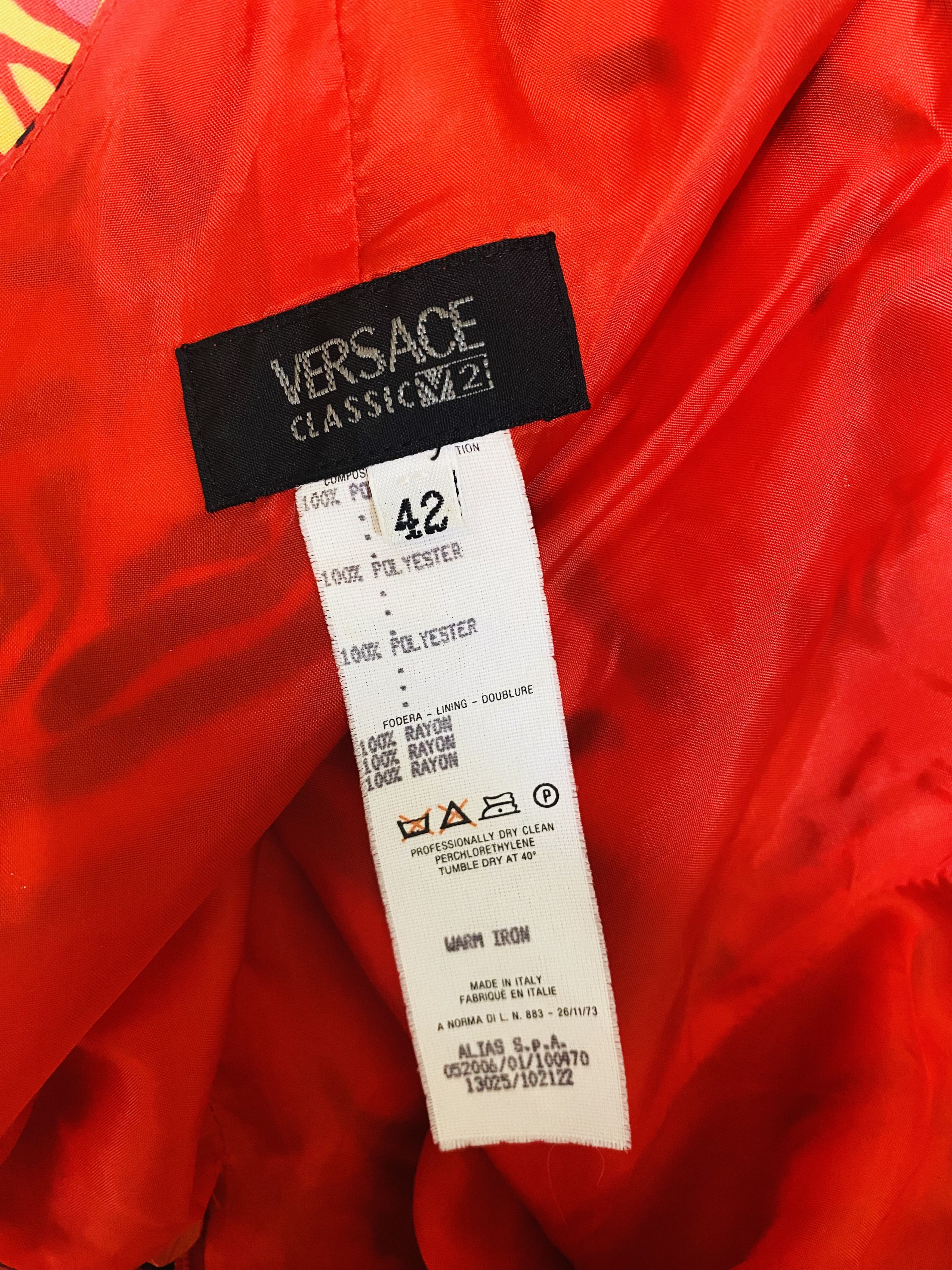 Versace Gianni Versace Couture Halter Neck Maxi Flame Evenig Dress Size M / US 6-8 / IT 42-44 - 8 Thumbnail
