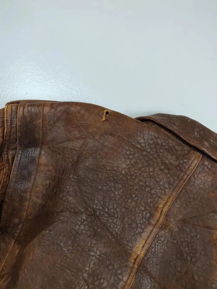 Leather ❤FINAL DROP🔴WIND ARMOR LEATHER HEAVY JACKET Size US M / EU 48-50 / 2 - 8 Thumbnail