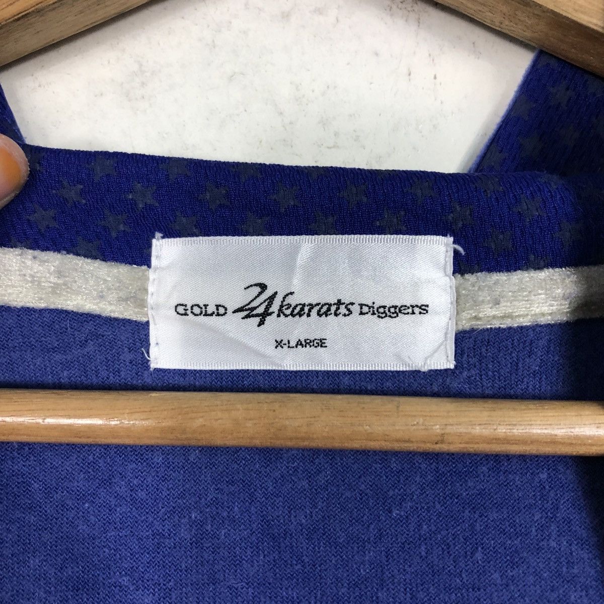 Japanese Brand 📌Zipper Hoodie Sweater 24 Karats Gold Over Print Size US XL / EU 56 / 4 - 23 Thumbnail