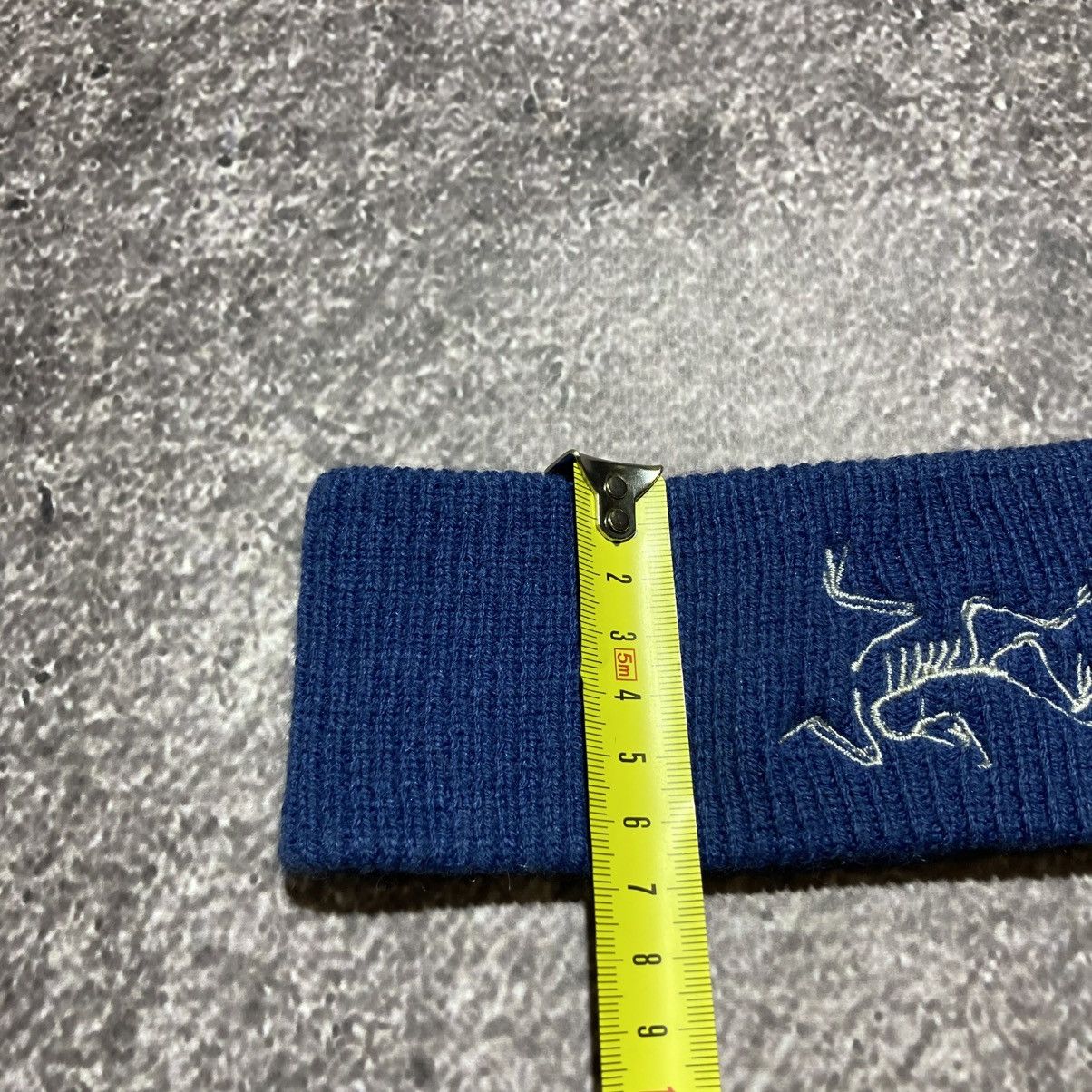 Arc'teryx Arc'teryx Headband Ear Warmer Knit Blue Silver Logo Running Size ONE SIZE - 7 Thumbnail
