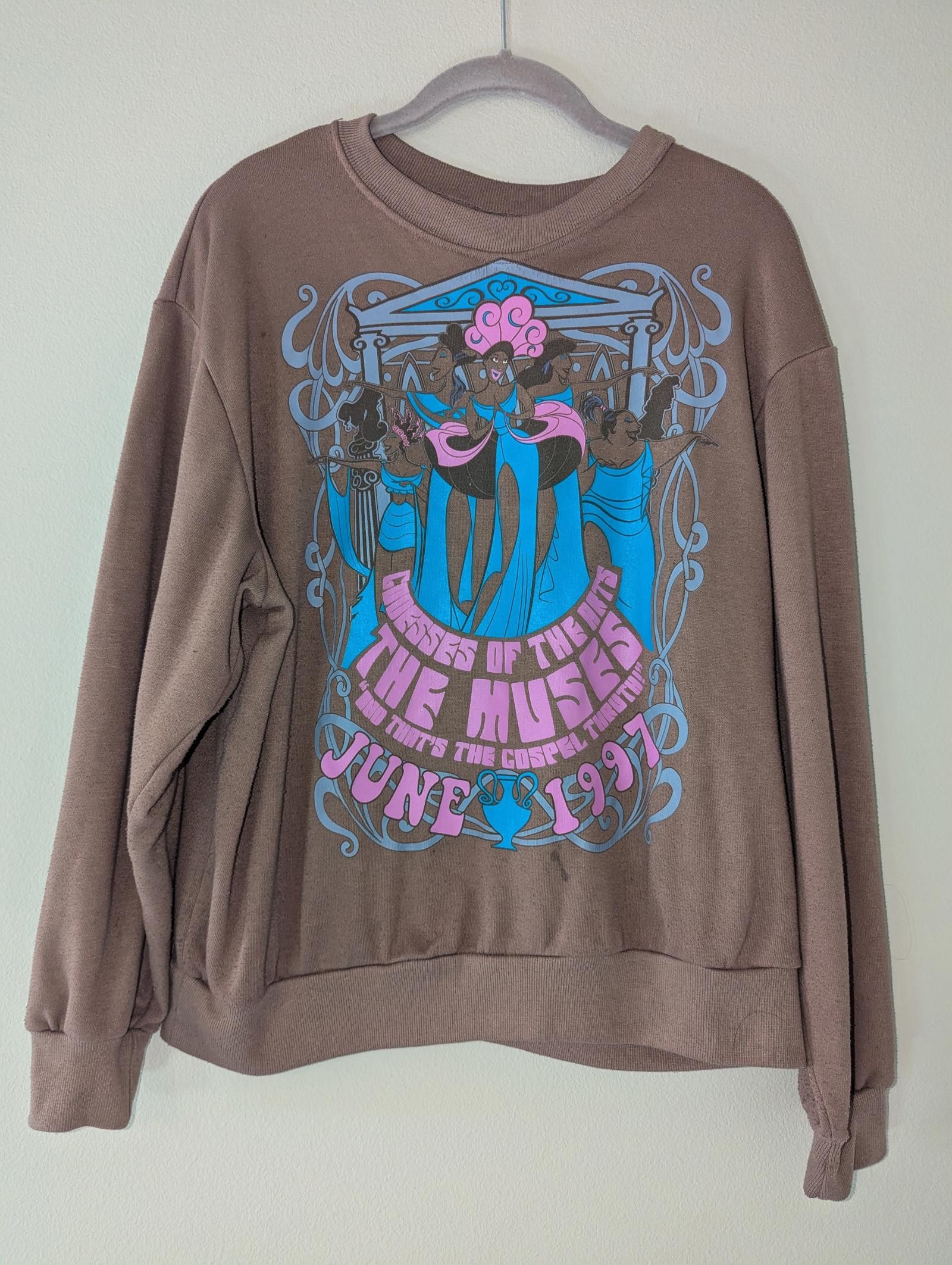 Disney Vintage Disney 1997 The Muses Sweatshirt Pullover Small Size S / US 4 / IT 40 - 1 Thumbnail