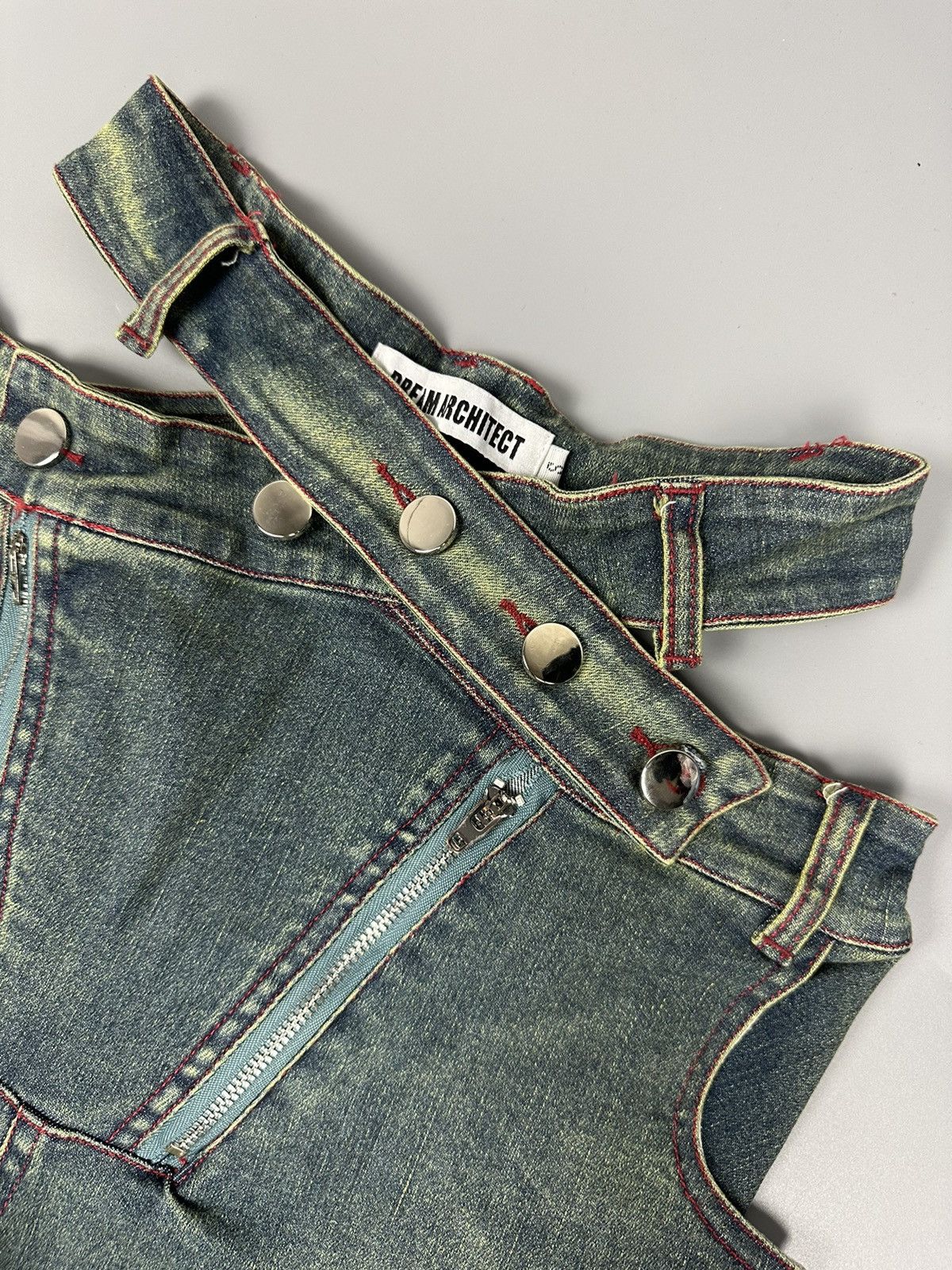 14th Addiction × If Six Was Nine 🔥Sick Nice🔥Japanese High-Waisted Pleated Flare Jeans Size 28" / US 6 / IT 42 - 11 Thumbnail