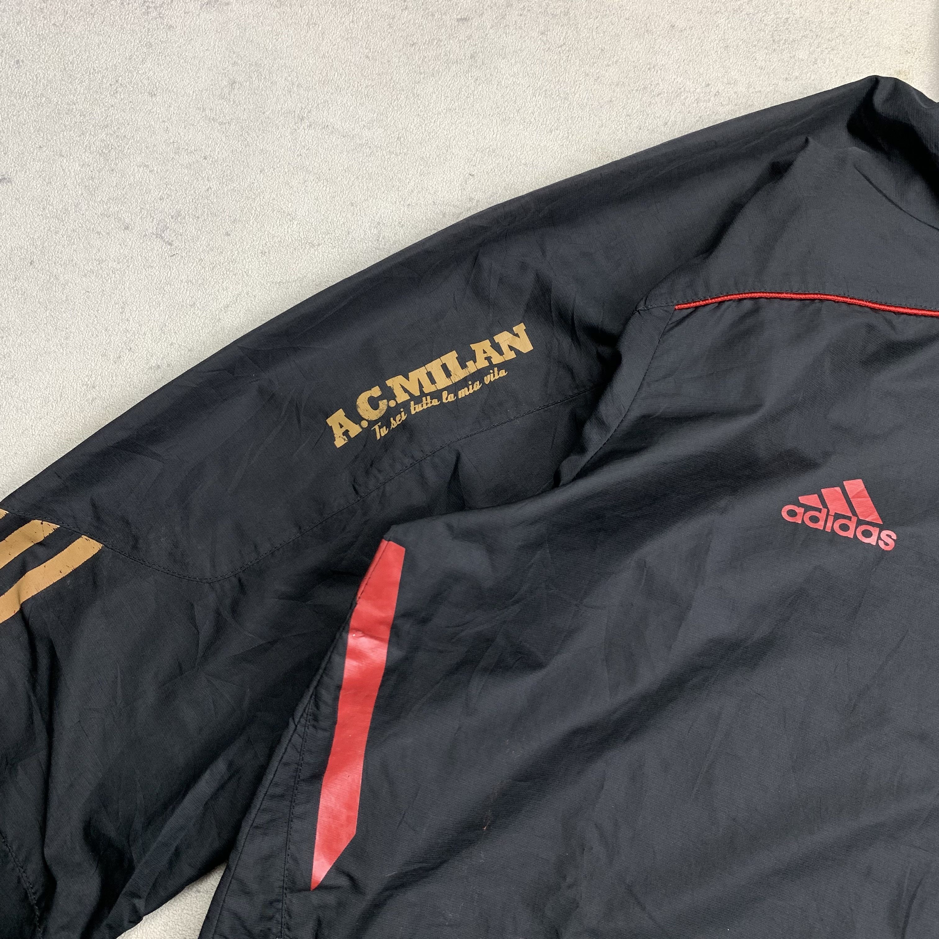 Adidas Adidas AC Milan Y2K Gorpcore Windbreaker Jacket Size US M / EU 48-50 / 2 - 5 Thumbnail