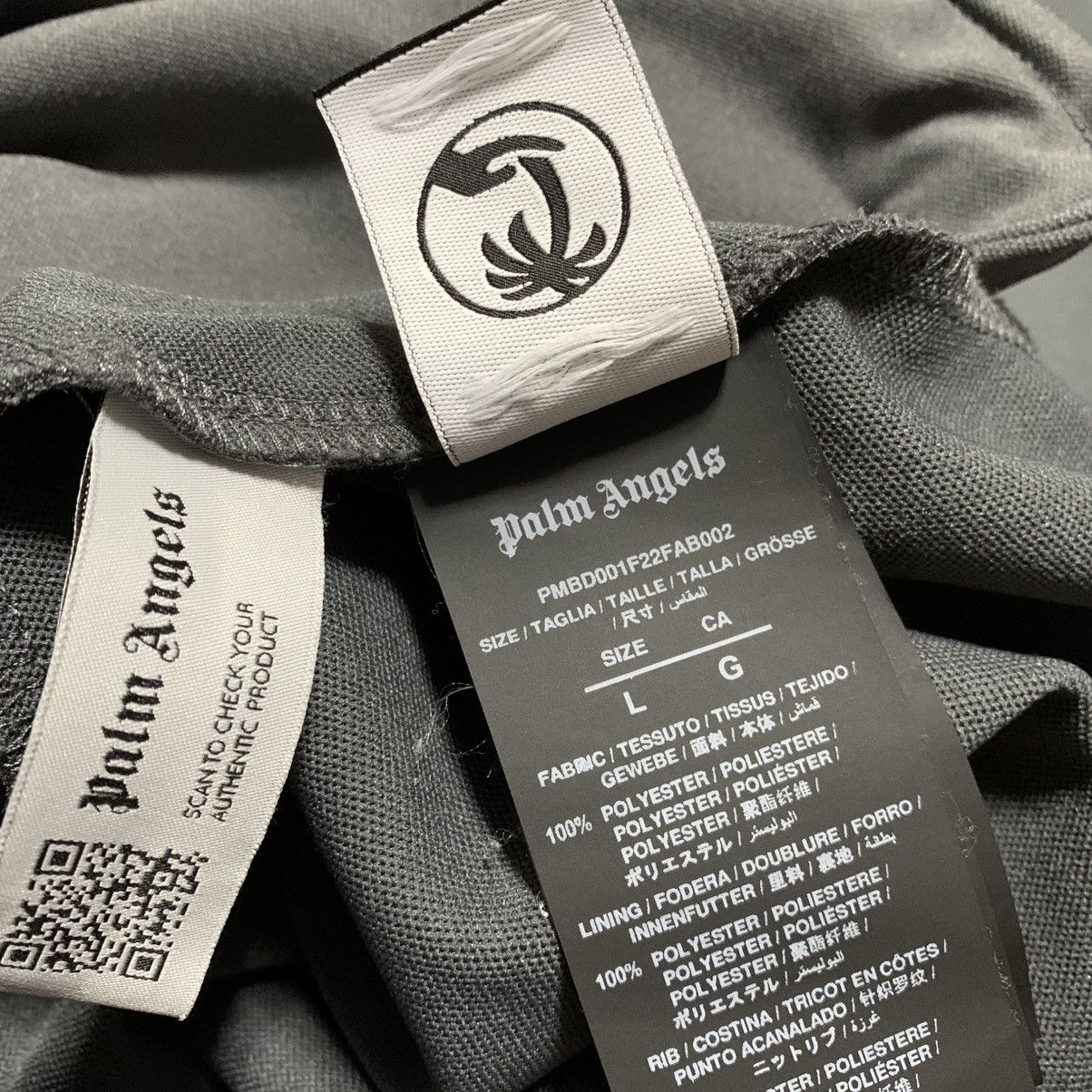 Palm Angels Palm Angels Large Grey Classic Track Jacket Top Size US L / EU 52-54 / 3 - 9 Thumbnail