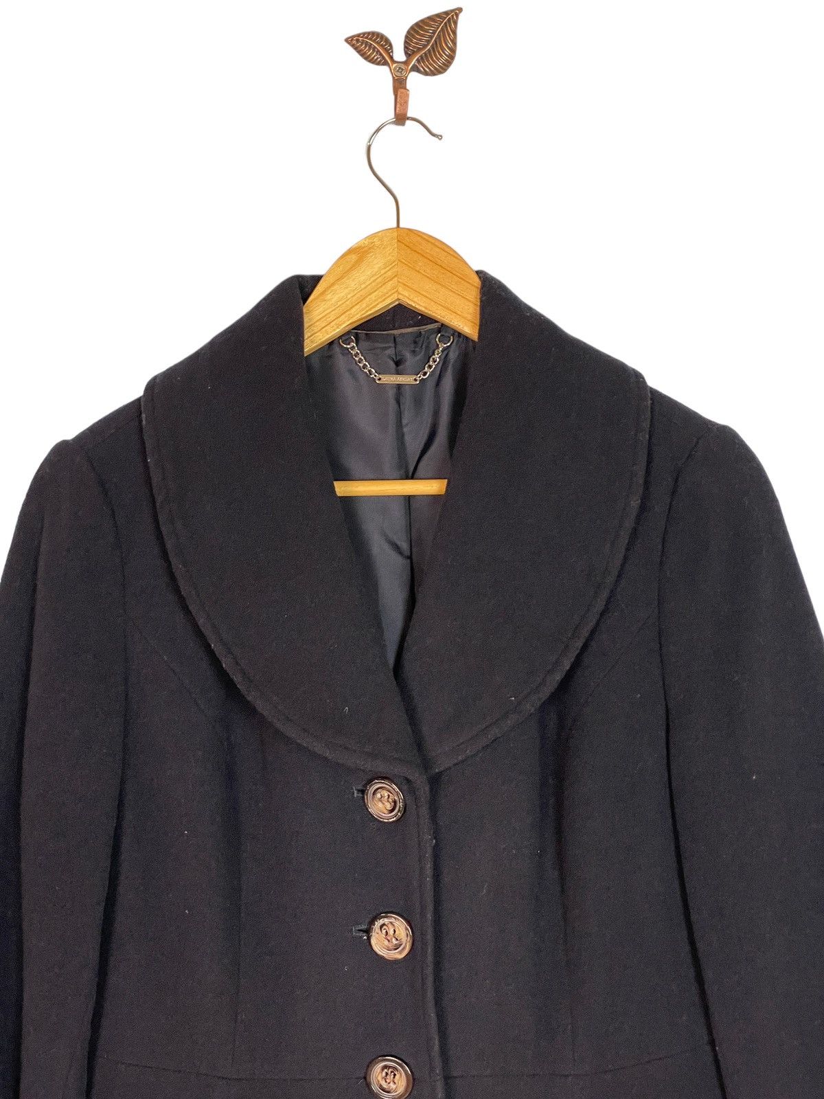 Designer × Laura Ashley Vintage Laura Ashley Wool Long Coat Size M / US 6-8 / IT 42-44 - 3 Thumbnail