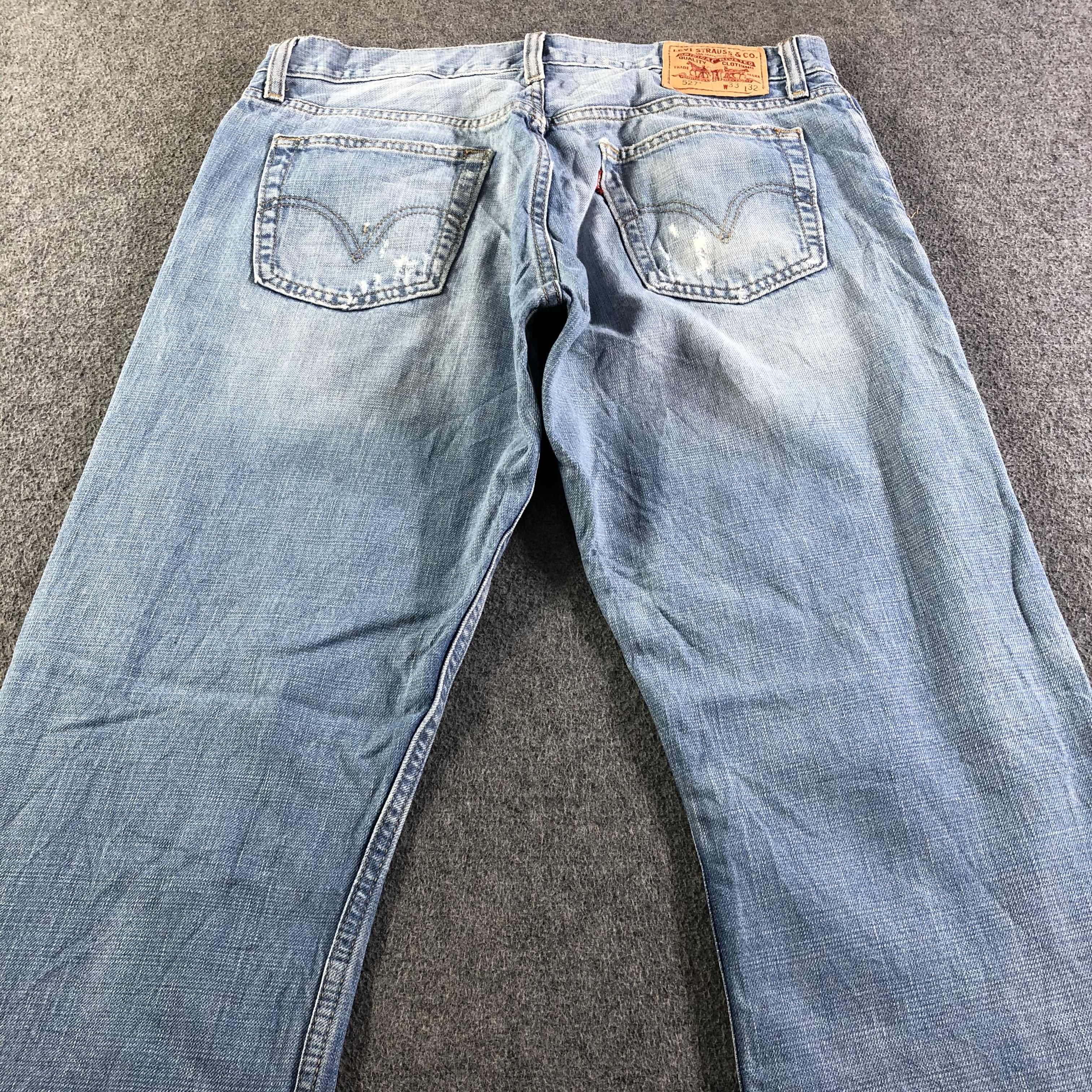 Levi's Vintage Blue Wash Levis 527 Flare Jeans-J4479 Size US 34 / EU 50 - 4 Thumbnail