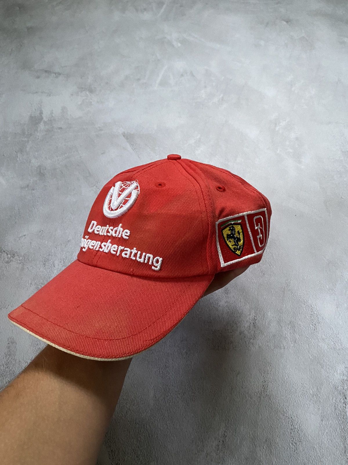 Ferrari × Formula 1 × Vintage 2000 F1 World Champion Michael Schumacher Ferrari cap Size ONE SIZE - 1 Thumbnail