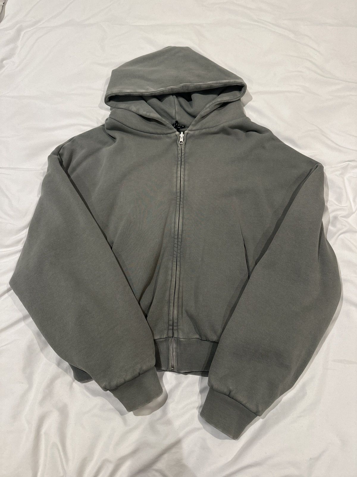 Entire Studios Thermal Uniform Hoodie Gray