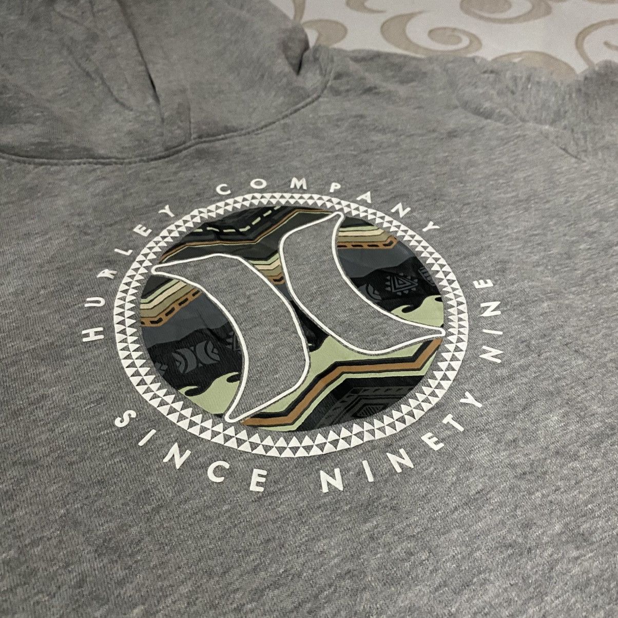Hurley Hurley Grey Hoodie Size L / US 10 / IT 46 - 2 Thumbnail