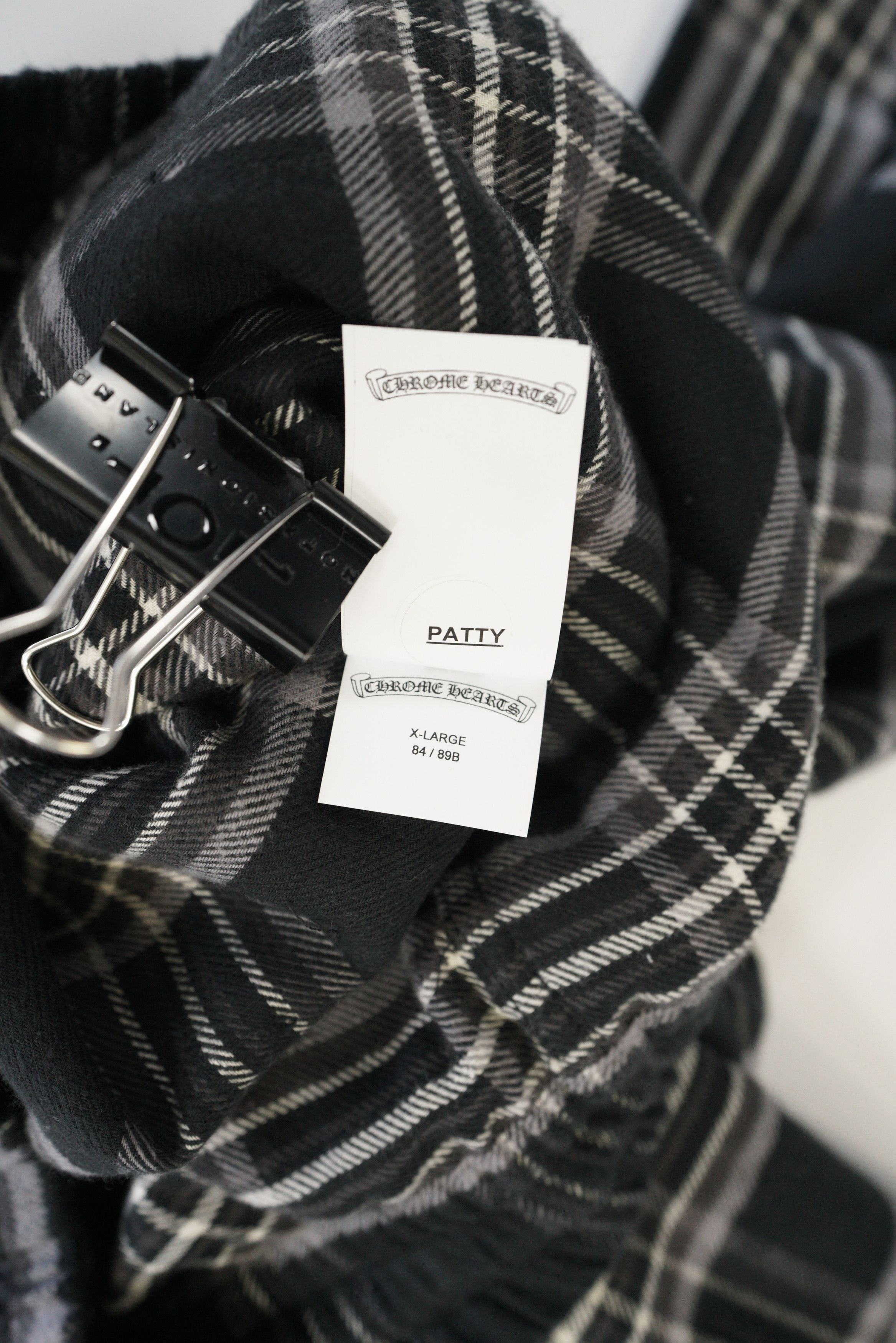 Chrome Hearts Chrome Hearts After School Cross Patch Flannel Shorts Size US 36 / EU 52 - 13 Thumbnail