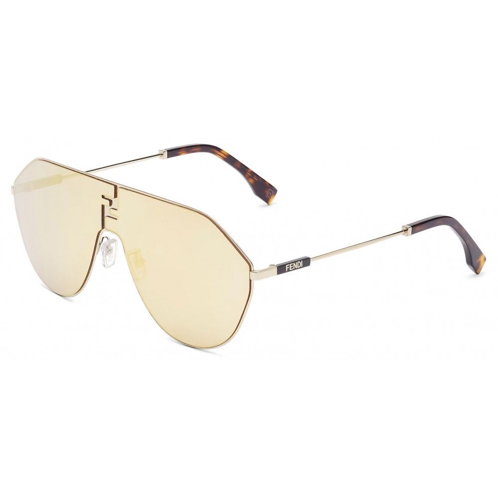 Fendi o1w1db10325 Size: OS / FOL547 Sunglasses in Gold Size ONE SIZE - 4 Thumbnail