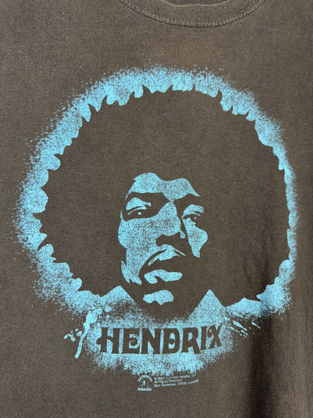 Gildan Vintage 2005 Jimi Hendrix T-shirt Size US L / EU 52-54 / 3 - 9 Thumbnail