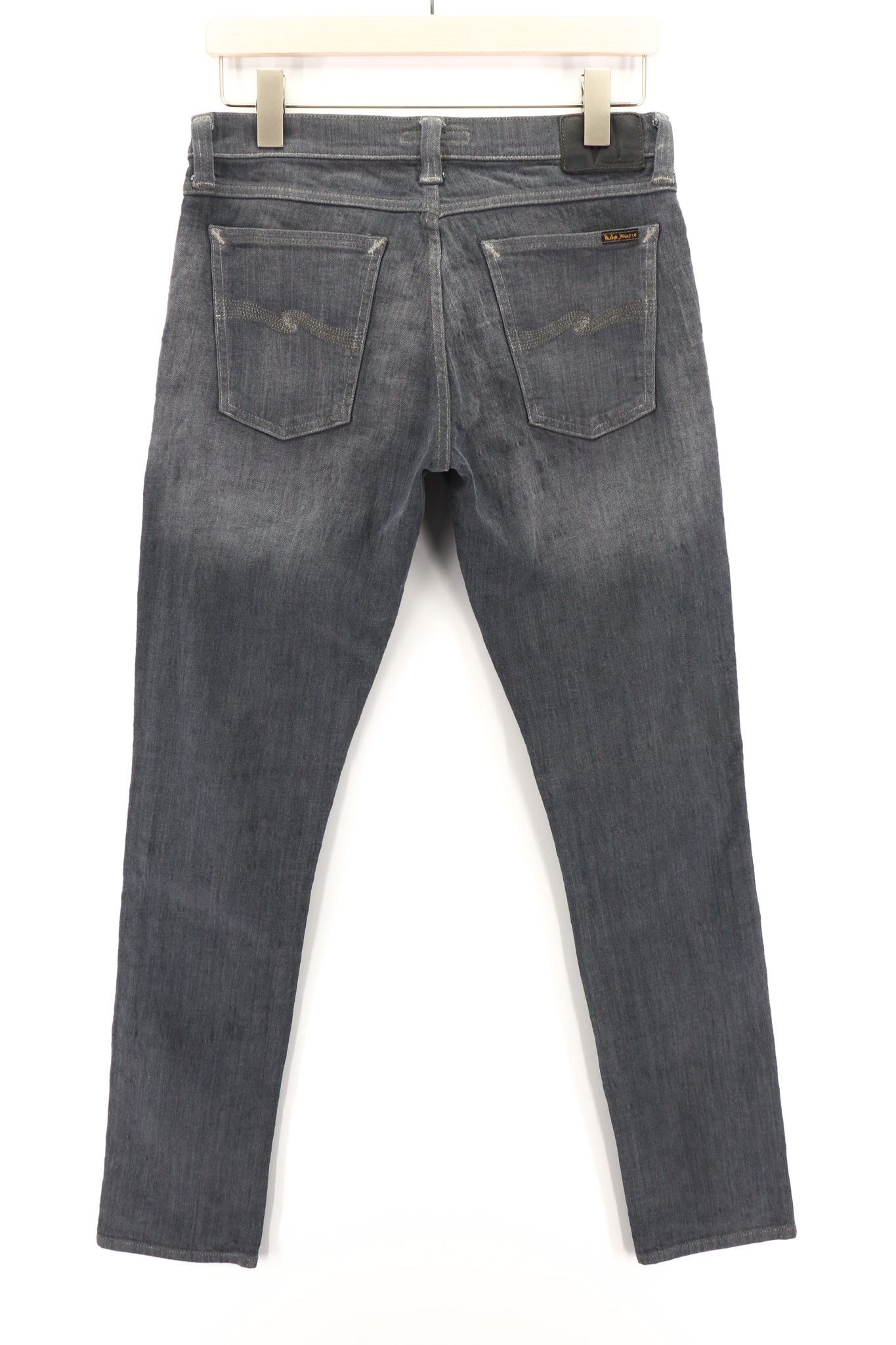 Nudie Jeans TIGHT LONG JOHN W31/L34 Slim Charcoal Jeans 80700 Size US 31 - 2 Thumbnail