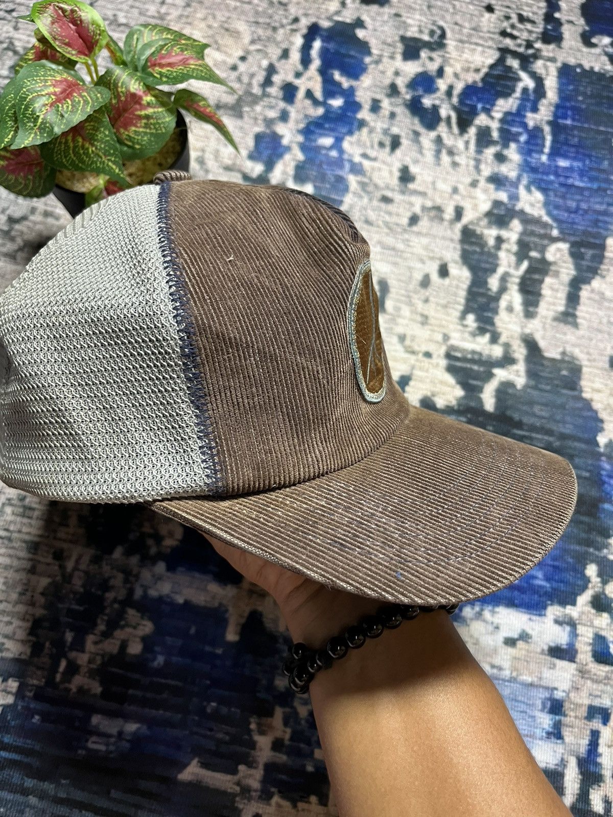 Japanese Brand × Vintage RARE Vintage Surf "Peace" Logo Courdroy Cap Japan Size ONE SIZE - 4 Thumbnail