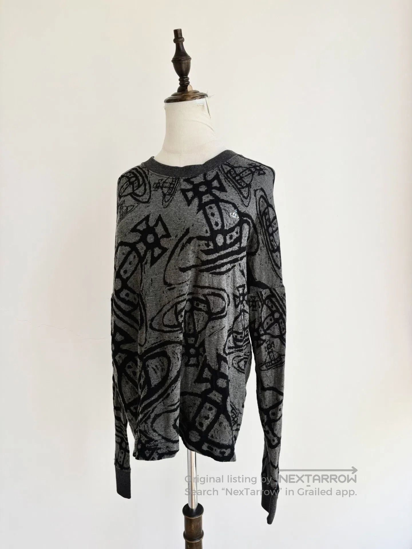 Vivienne Westwood Vivienne Westwood Saturn Print Knit Top. Size M / US 6-8 / IT 42-44 - 5 Thumbnail