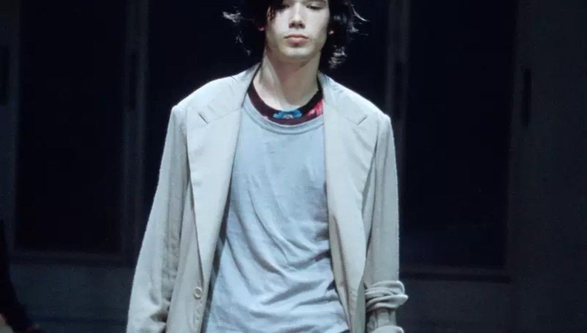 Yohji Yamamoto Yohji Yamamoto 02ss to wear dyed double sleeved coat Size US L / EU 52-54 / 3 - 7 Thumbnail
