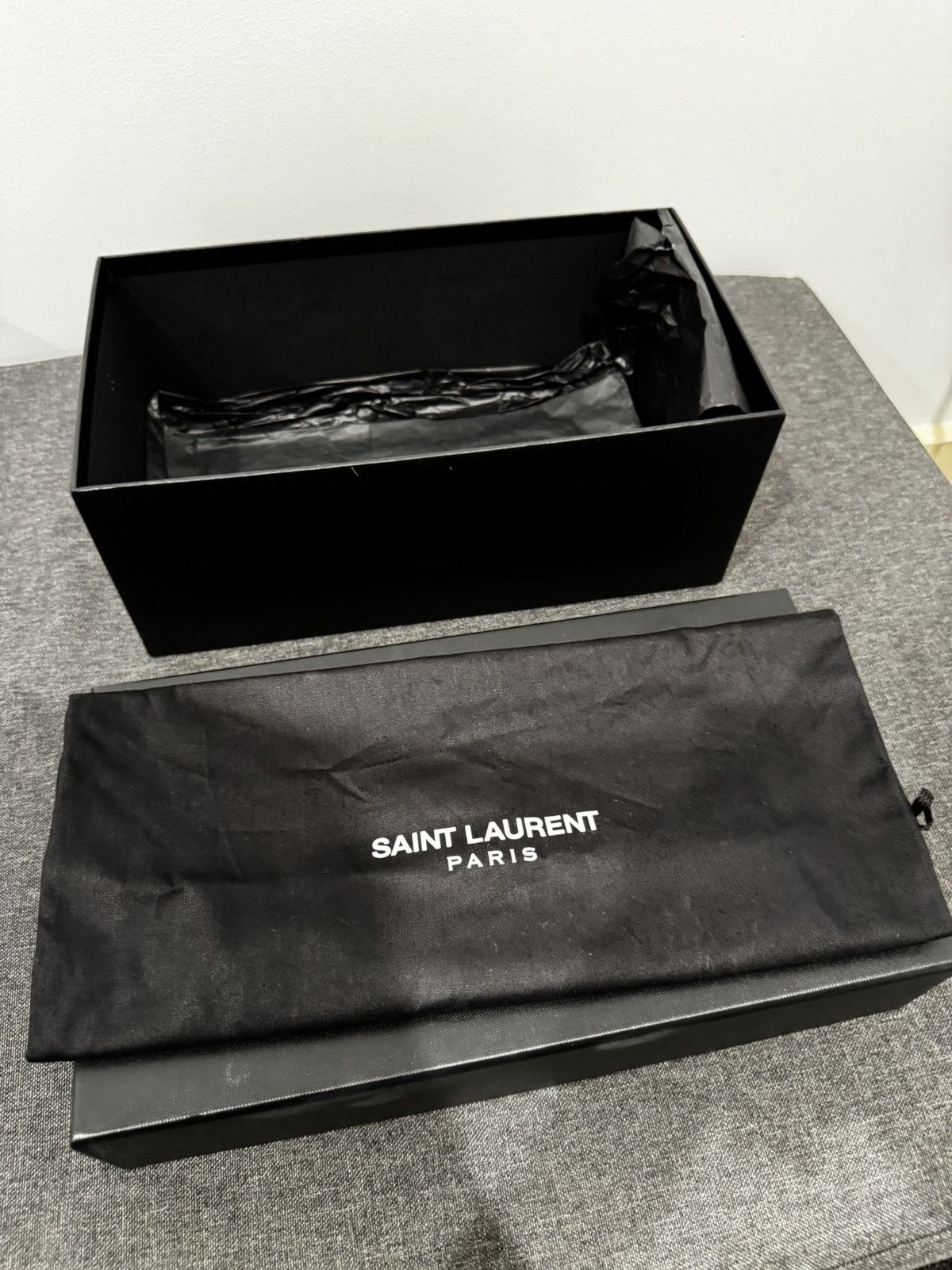 Saint Laurent Paris Saint Laurent Black Tassle Moccasters Size US 8 / EU 41 - 12 Thumbnail