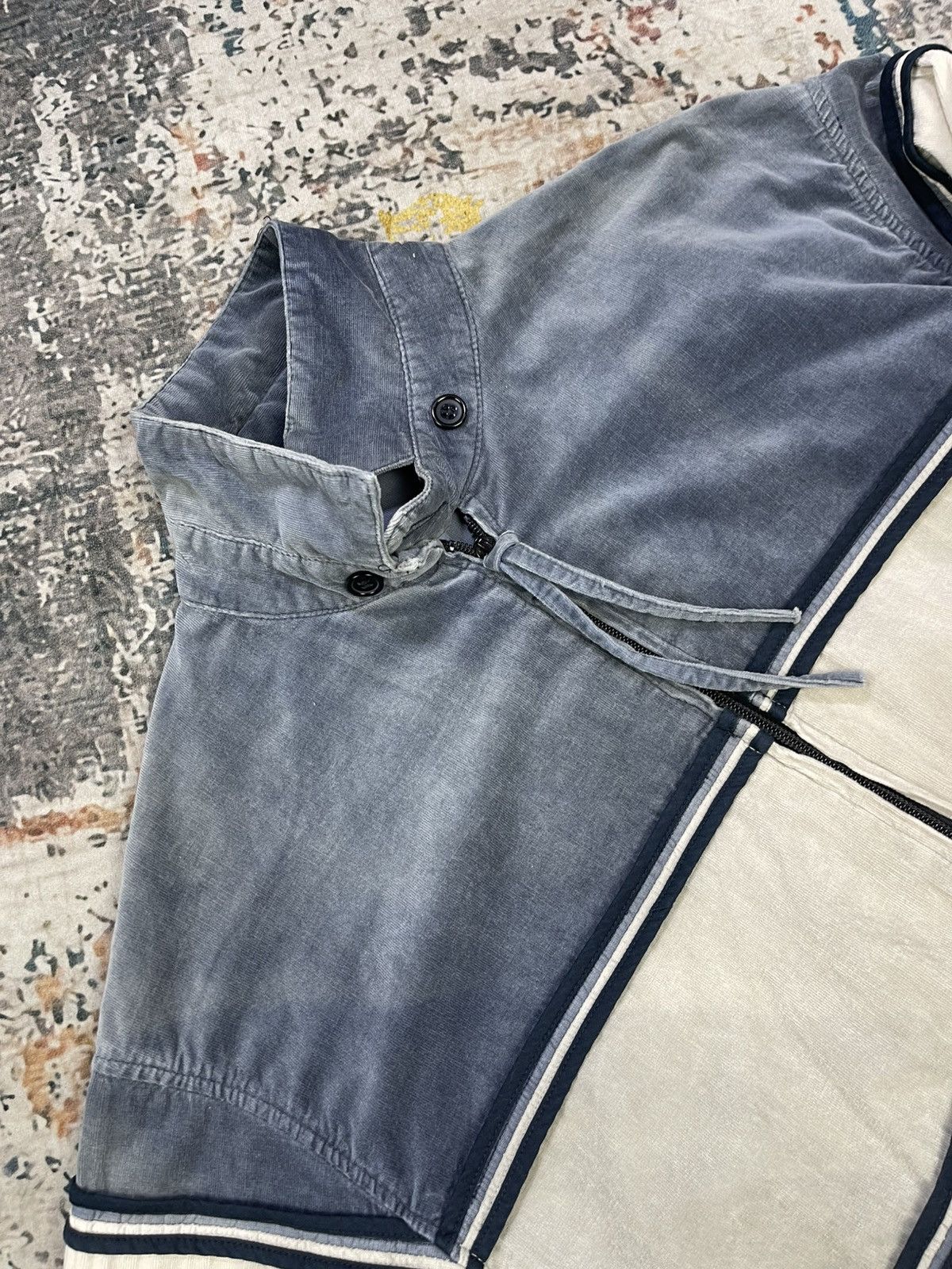 N.Hollywood Corduroy Swing Top Striped Jacket