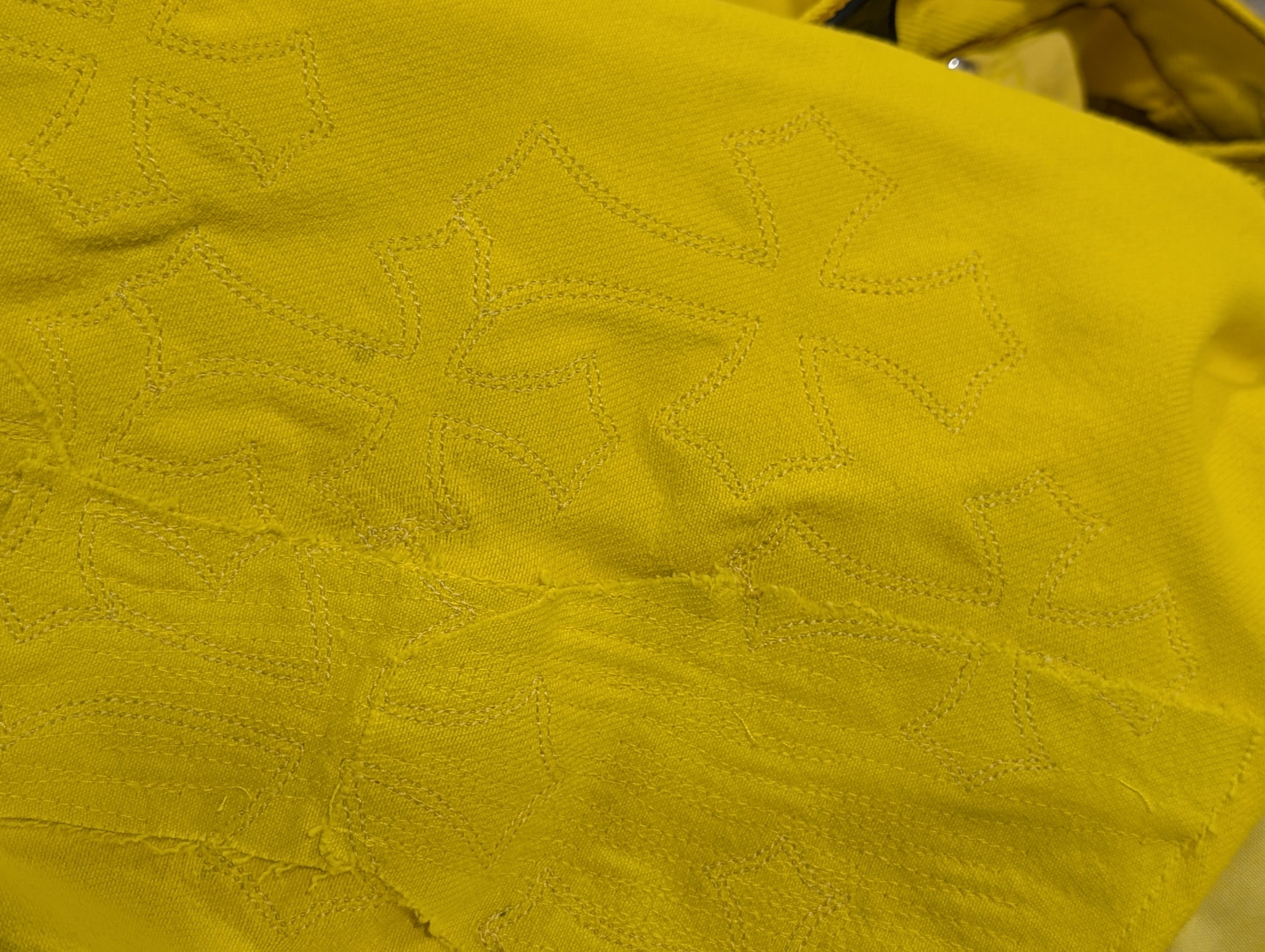 Chrome Hearts Chrome Hearts 2025 Yellow Vegas Cross Patch Levis Jeans Size US 38 / EU 54 - 14 Thumbnail