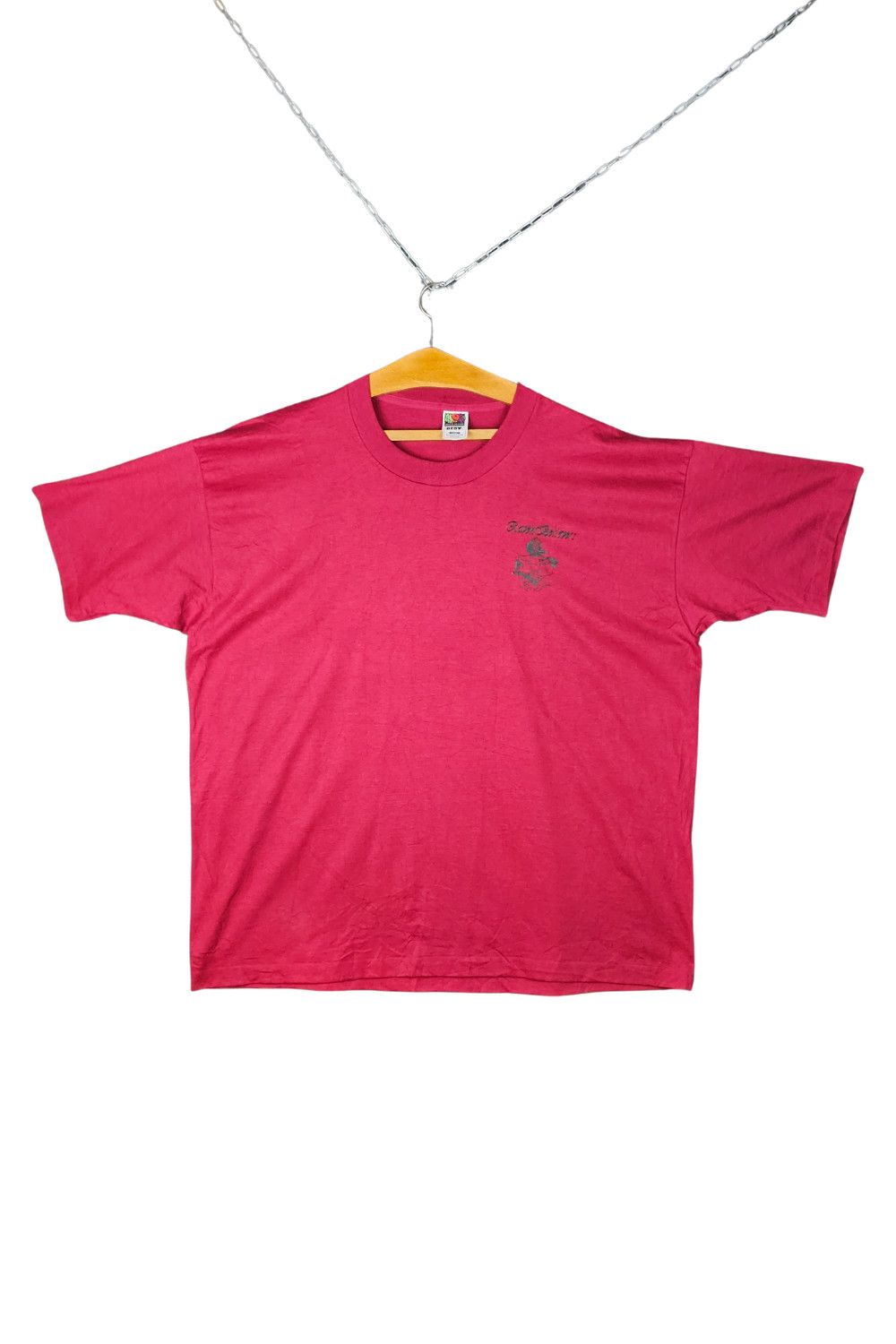 Fruit Of The Loom 1992 FOLT BEST “Raven Believers” Tee - USA 50/50 Size US XXL / EU 58 / 5 - 2 Thumbnail