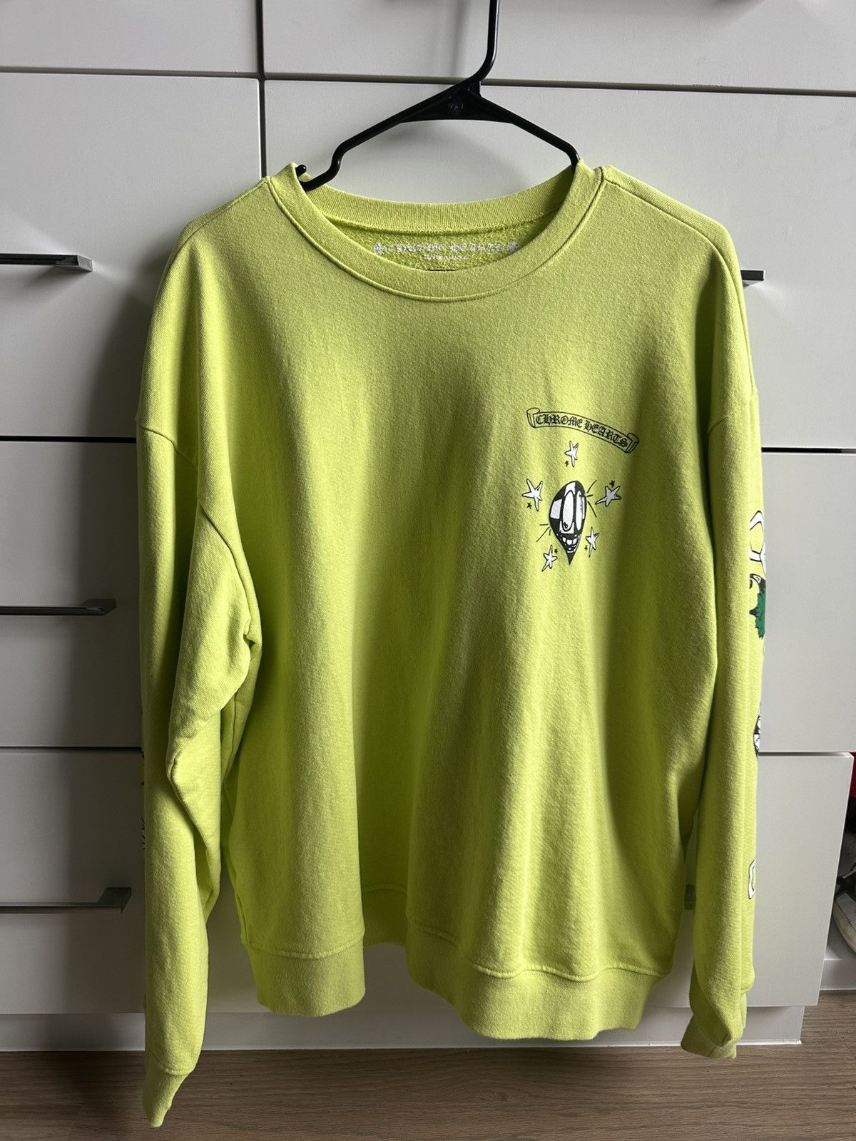 Chrome Hearts Rare Chrome Hearts Crew Neck Size US L / EU 52-54 / 3 - 1 Thumbnail