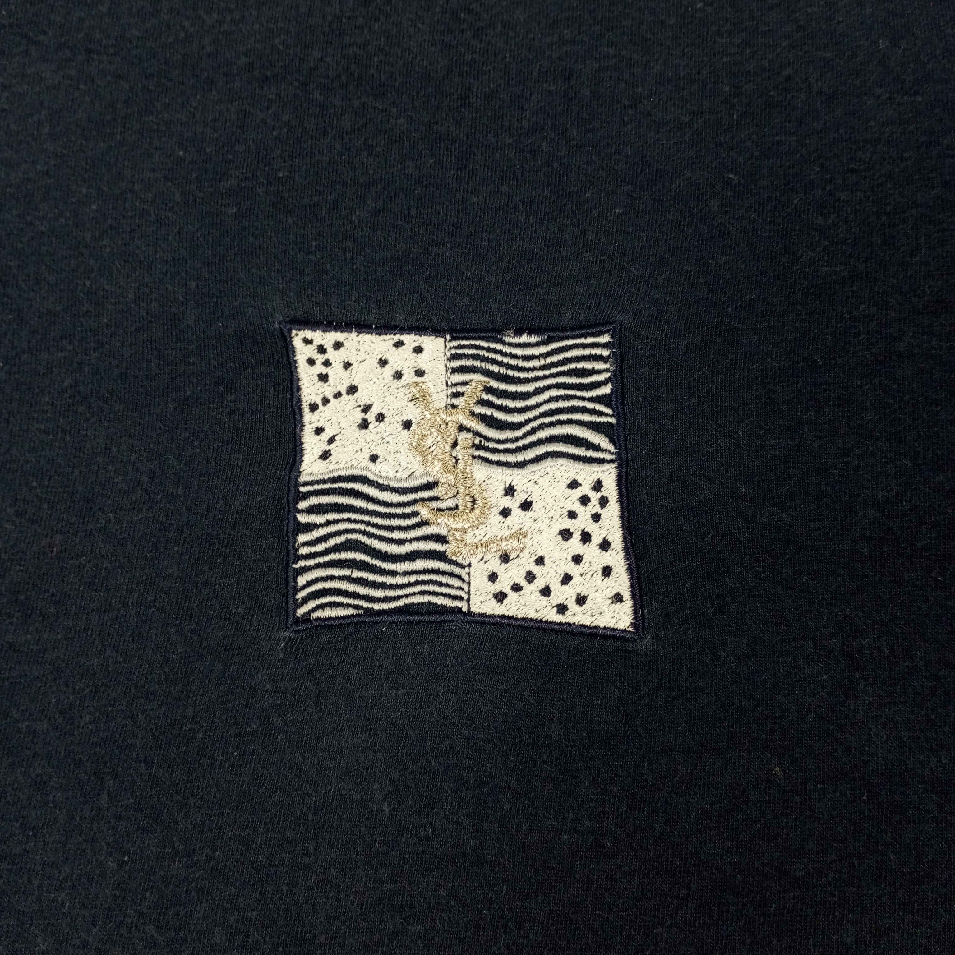 Vintage × Yves Saint Laurent Yves Sant Laurent YSL Fashion Brand Tshirt c219n22 Size US L / EU 52-54 / 3 - 4 Thumbnail