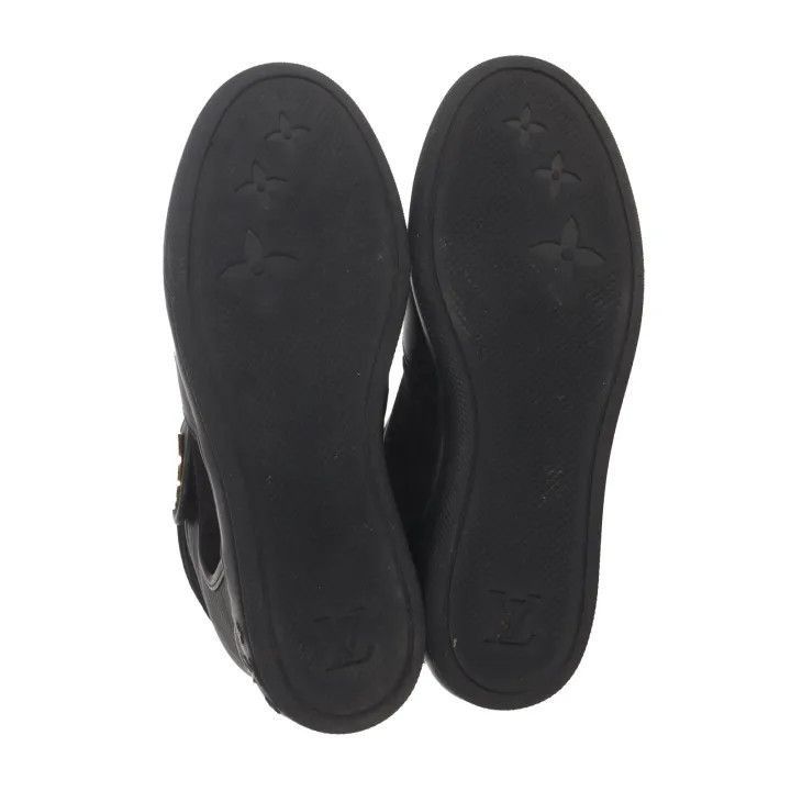 Louis Vuitton Louis Vuitton High-Top Sneakers with Gold Logo -2508 Size US 7.5 / EU 40-41 - 3 Thumbnail