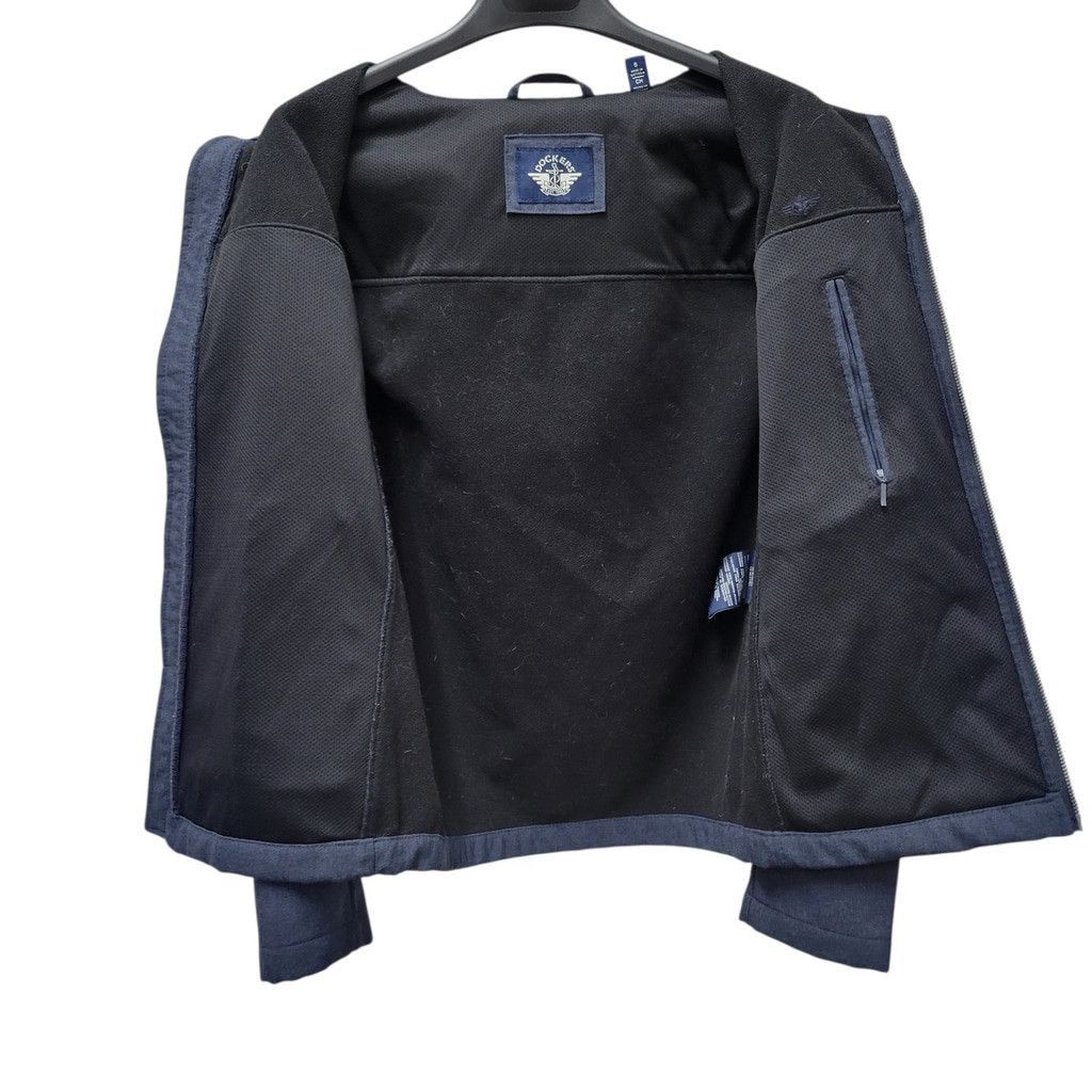 Dockers Dockers Men's Blue Full-Zip High Neck Jacket Small Size US S / EU 44-46 / 1 - 4 Thumbnail