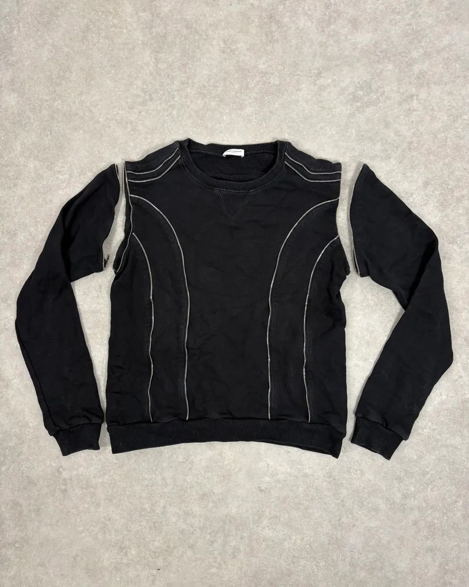 Saint Laurent Paris SS2015 Saint Laurent Black Multi Zip Sweater Size US S / EU 44-46 / 1 - 4 Thumbnail