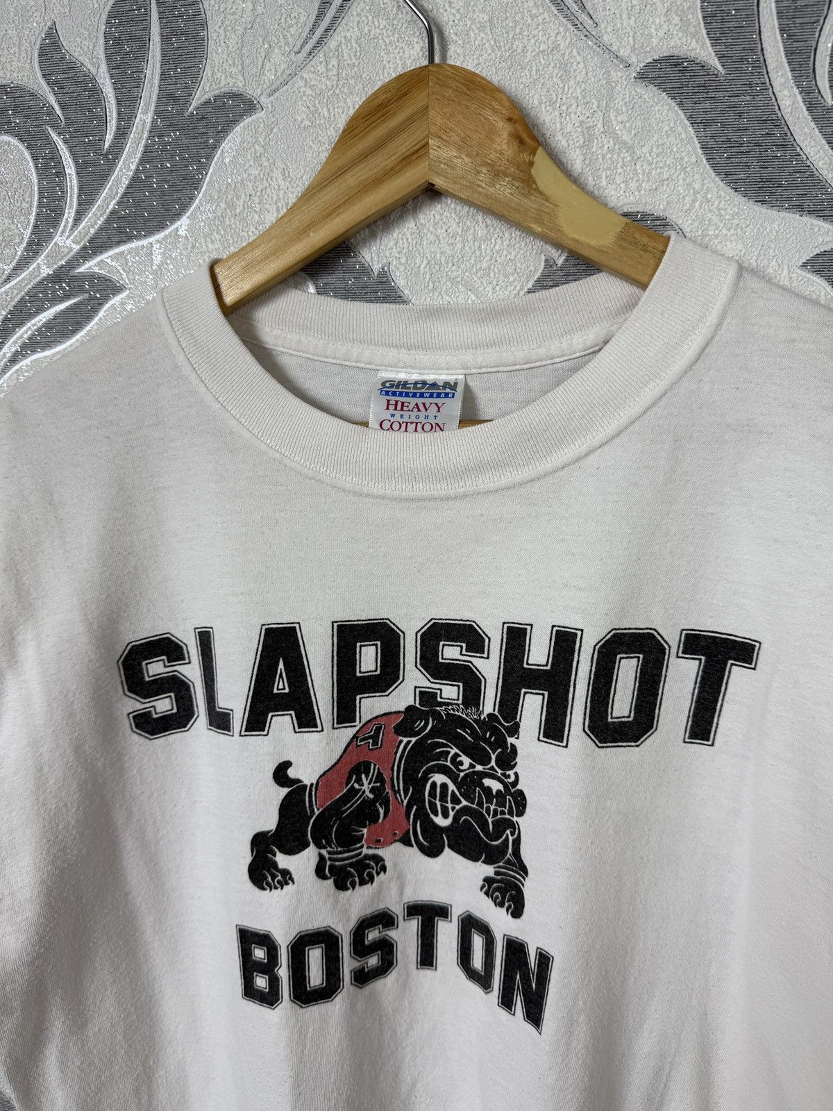 Band Tees Vintage 90s Slapshot Boston Band Tees Shirt Size US L / EU 52-54 / 3 - 5 Thumbnail