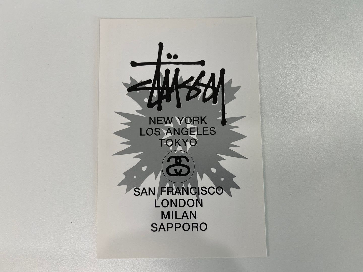 Stussy STUSSY SAPPORO CHAPT art Postercards 2000s Size ONE SIZE - 2 Thumbnail