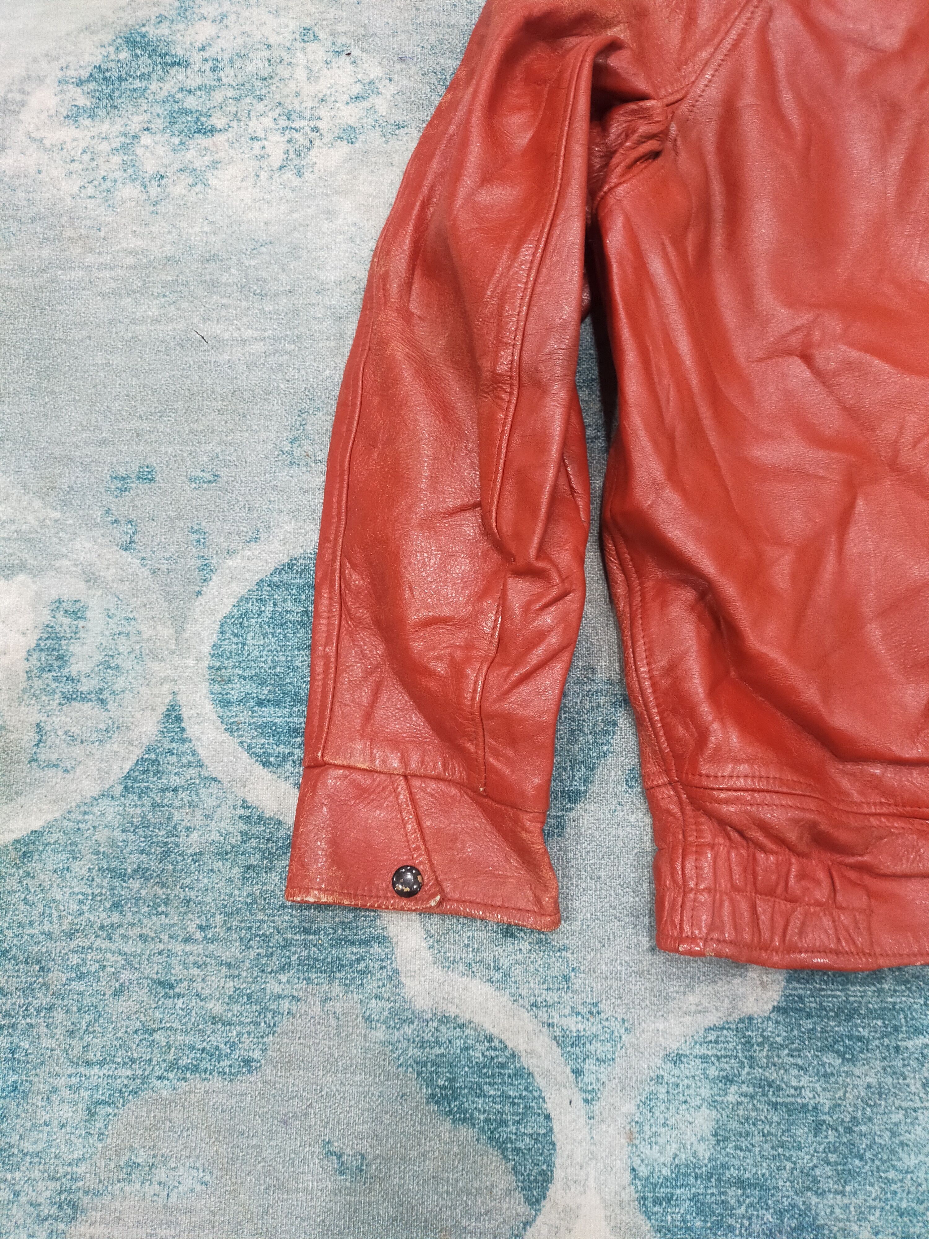 Vintage Vintage Seder Sportswear Leather Jacket Size US L / EU 52-54 / 3 - 5 Thumbnail