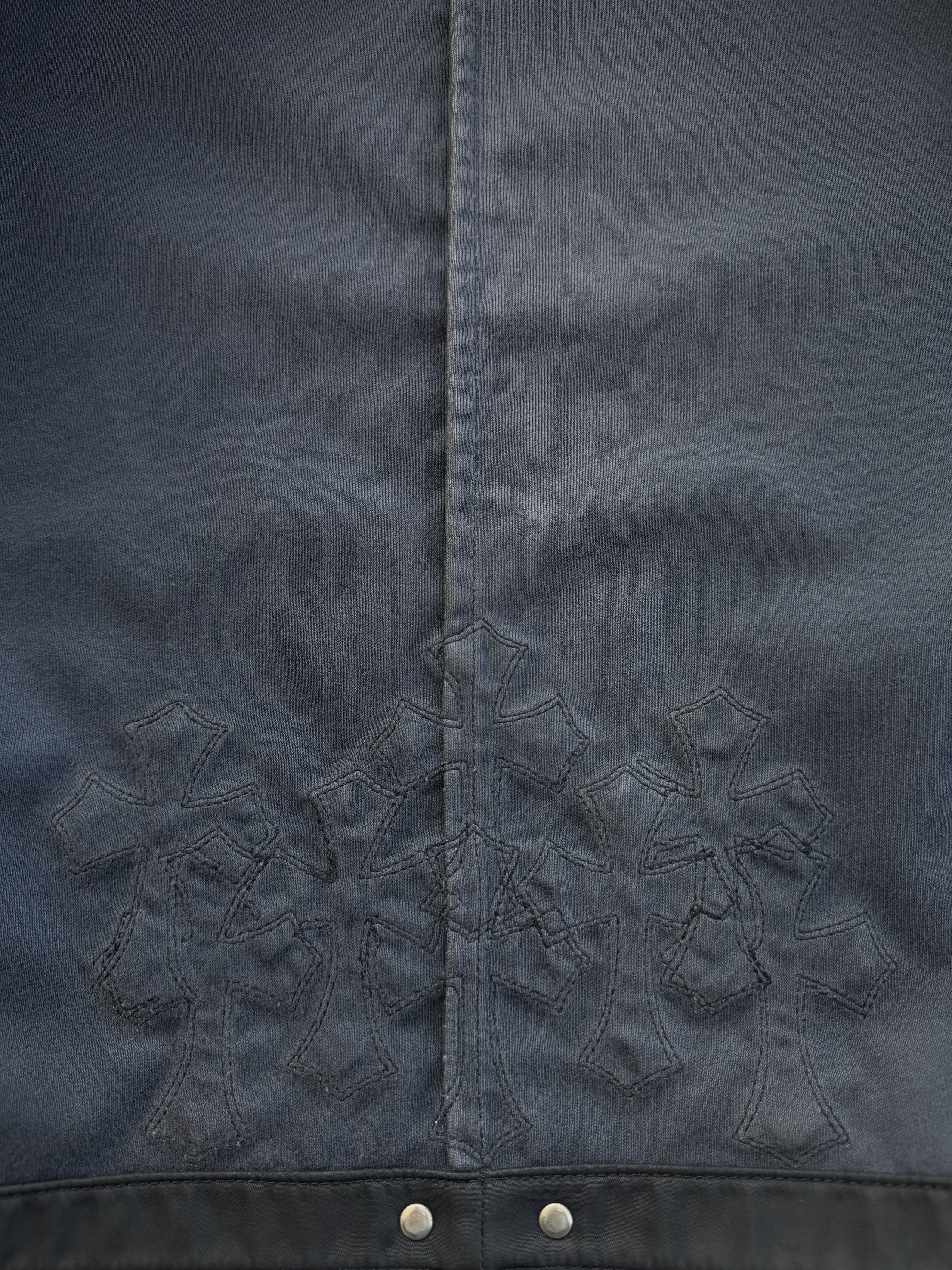 Chrome Hearts Black Cemetery Cross Patch Nylon Trucker Jacket Size US M / EU 48-50 / 2 - 4 Thumbnail