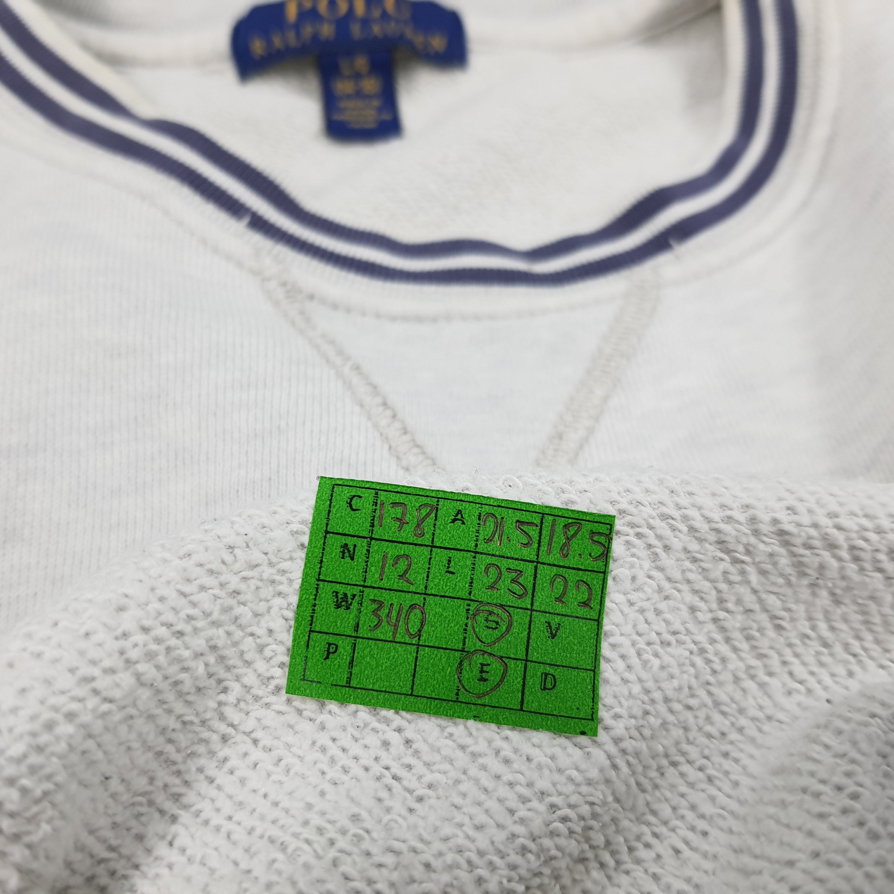 Polo Ralph Lauren × Vintage Vintage Polo Ralph Lauren Sweatshirts Size M / US 6-8 / IT 42-44 - 9 Thumbnail