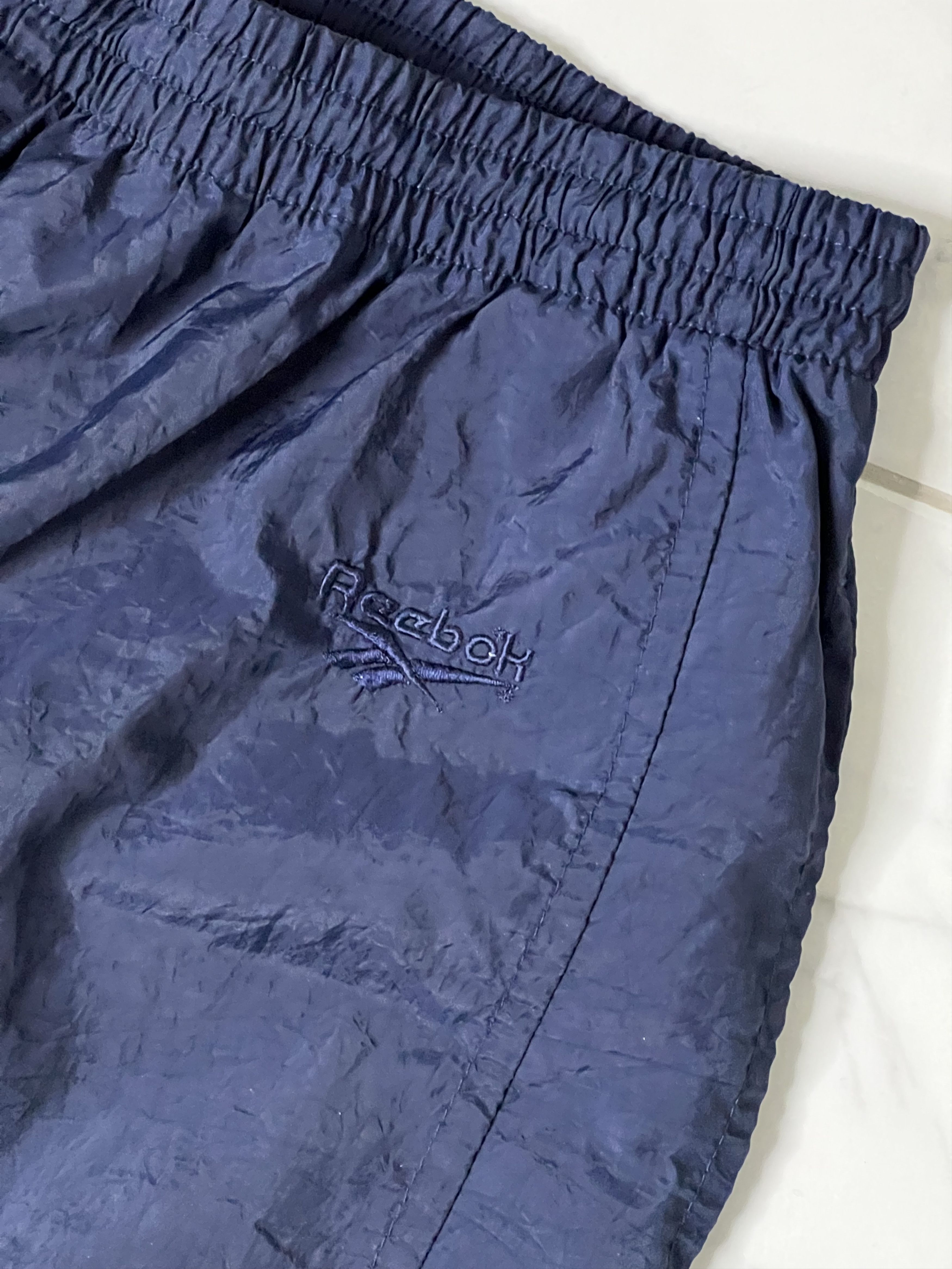 Reebok × Vintage Vintage 90s Reebok windbreaker nylon pants men’s Size US 34 / EU 50 - 3 Thumbnail