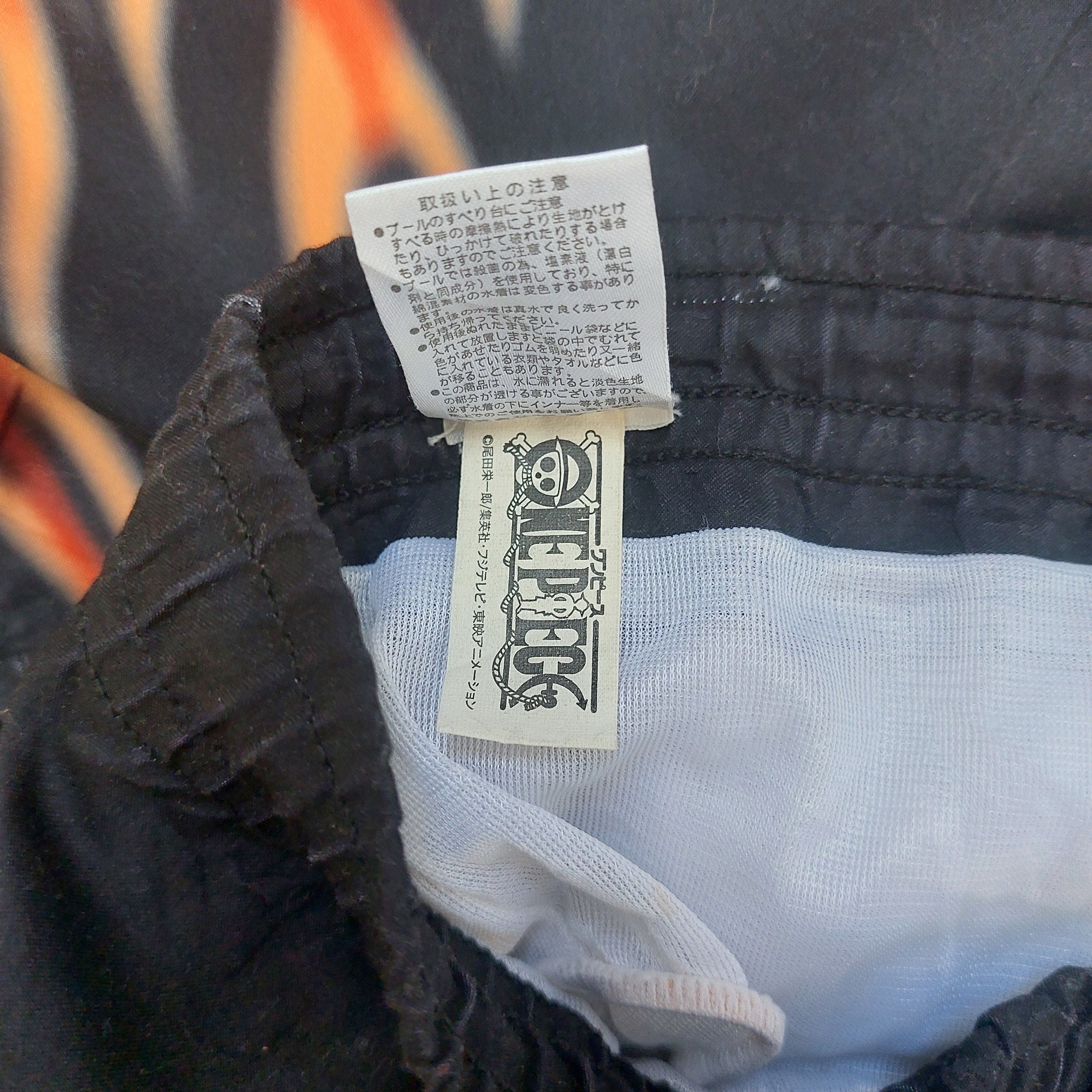 Anime × Japanese Brand × One Piece Shorts One Piece Ace X Lutffy Size US 33 - 12 Thumbnail